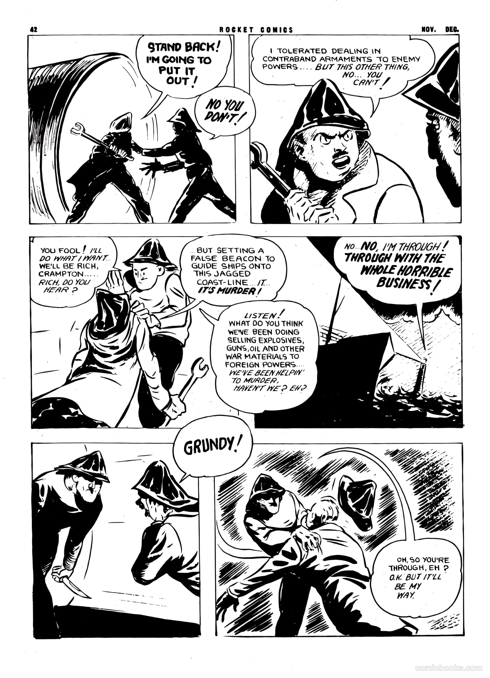 Rocket Comics v1 #5 (1943) — page 42
