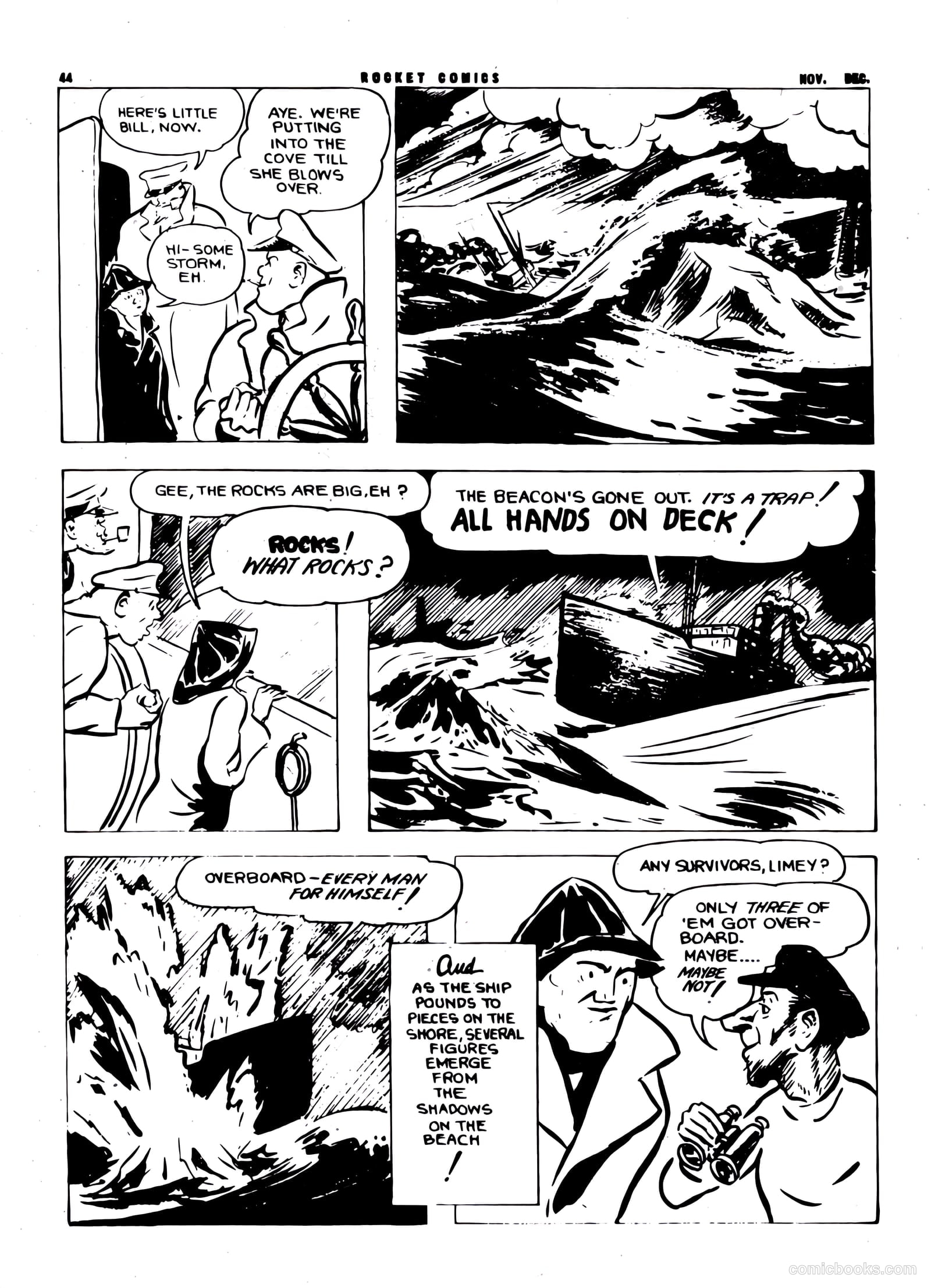 Rocket Comics v1 #5 (1943) — page 44