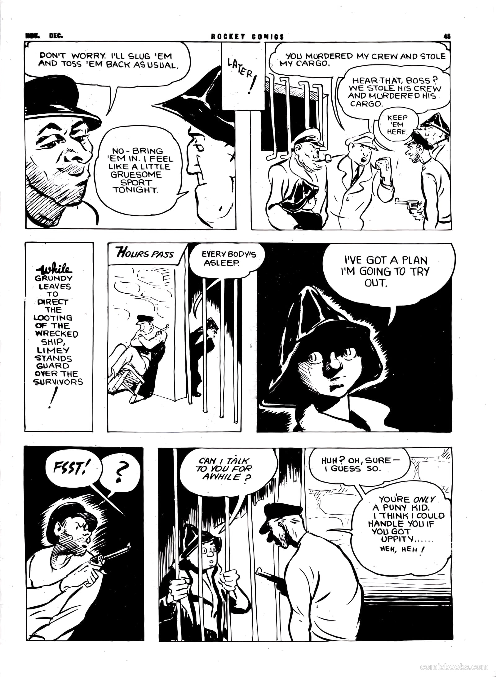 Rocket Comics v1 #5 (1943) — page 45