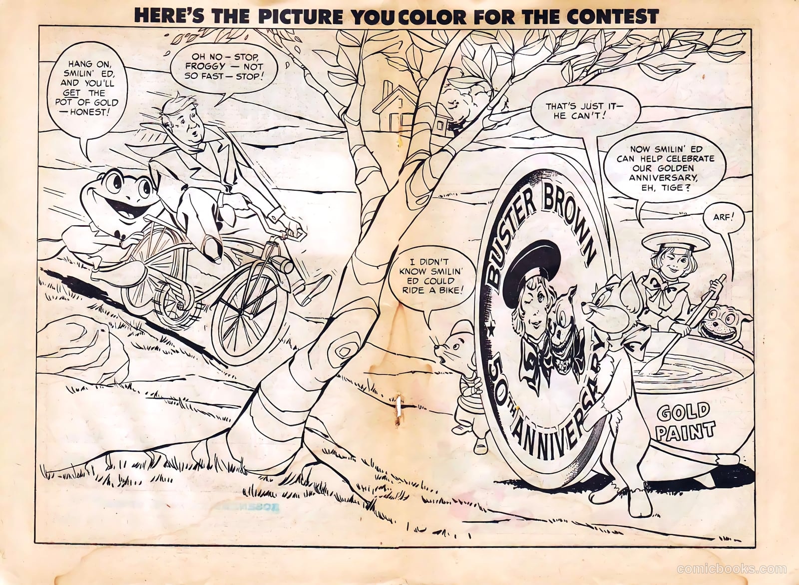 Buster Brown #34 (1954) — page 19