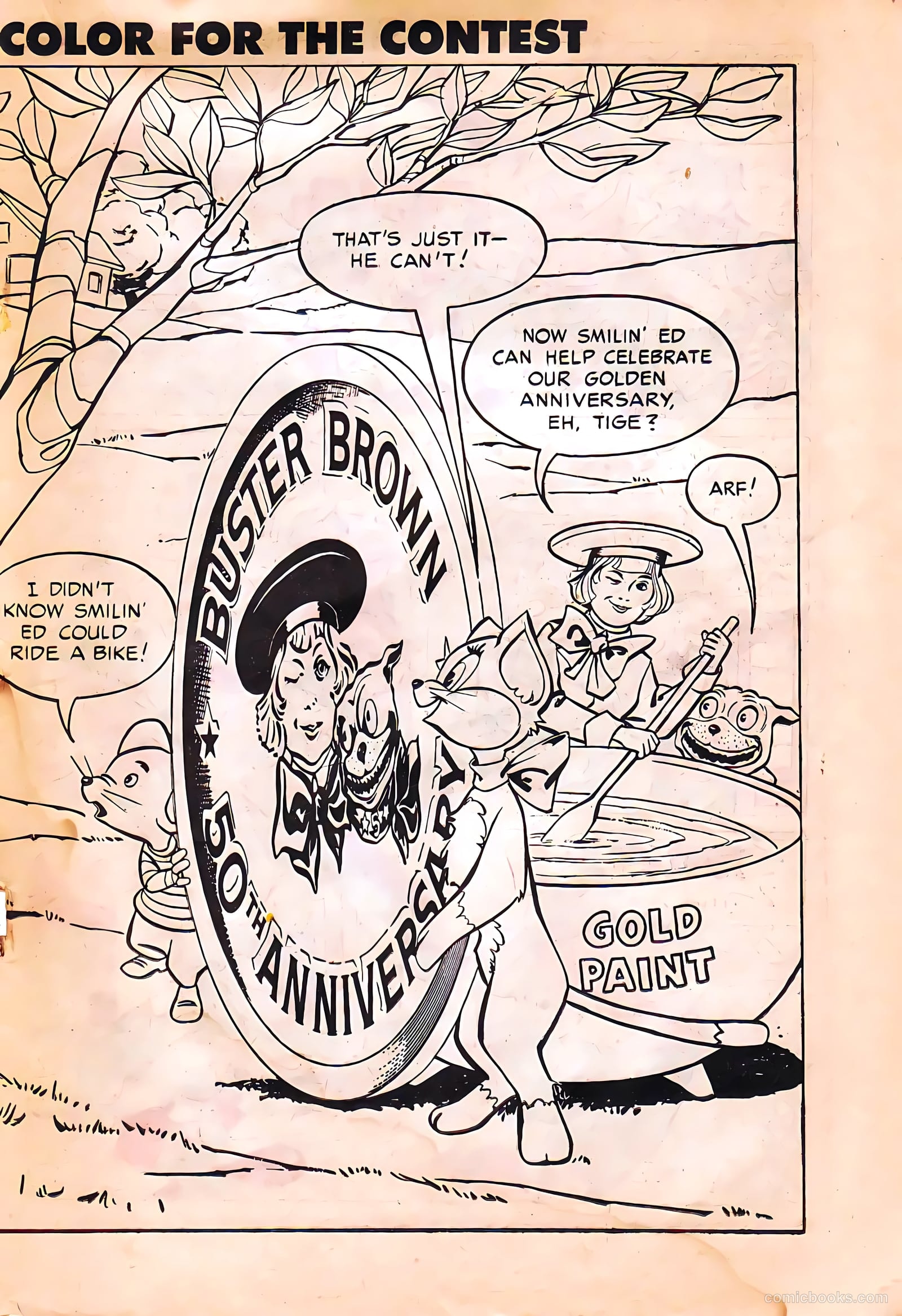 Buster Brown #34 (1954) — page 21