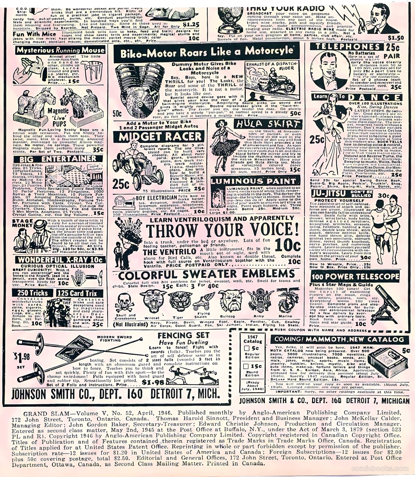 Grand Slam Comics v5 #52 (1946) — page 3