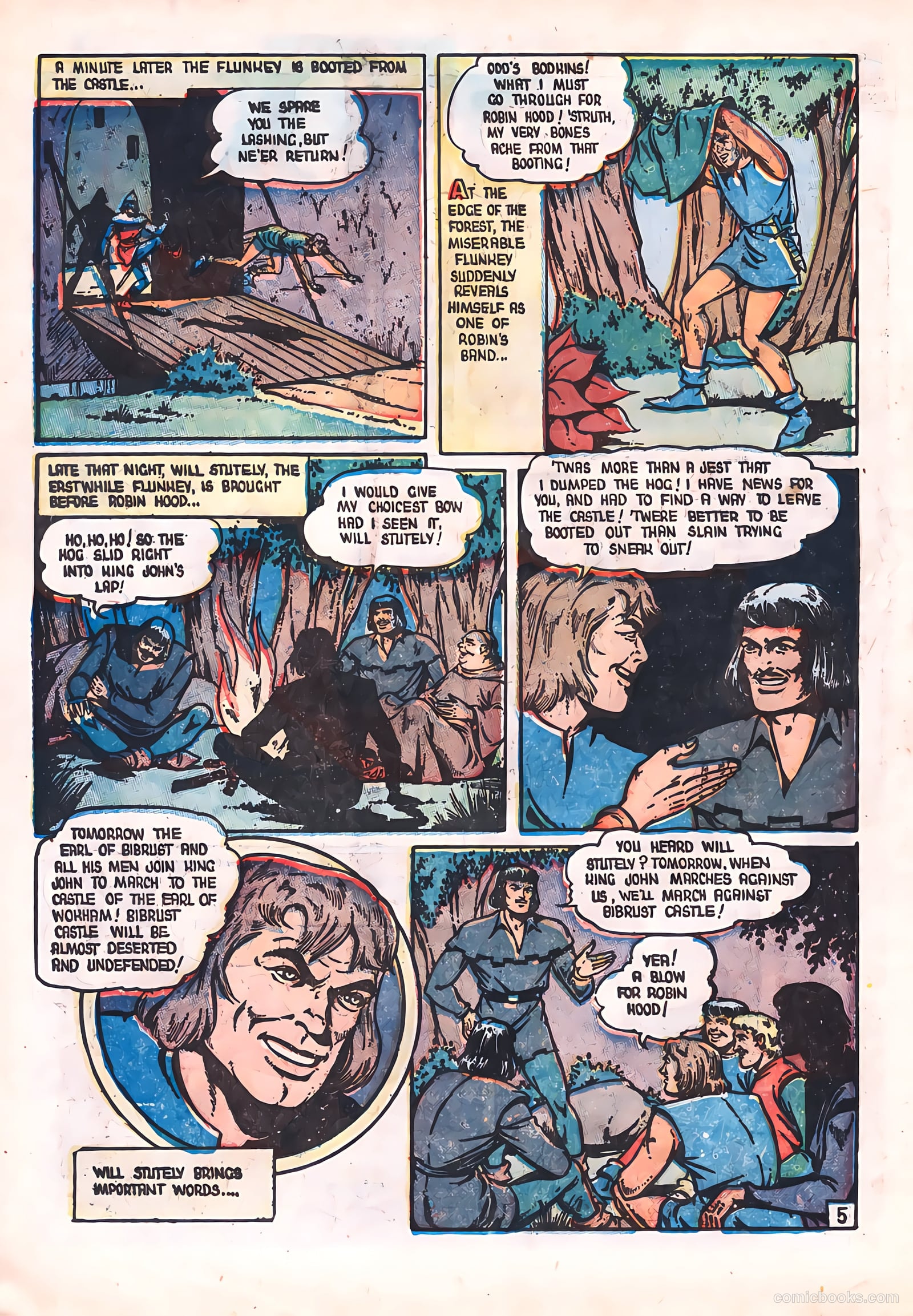 Robin Hood and Company #33 (1946) — page 8
