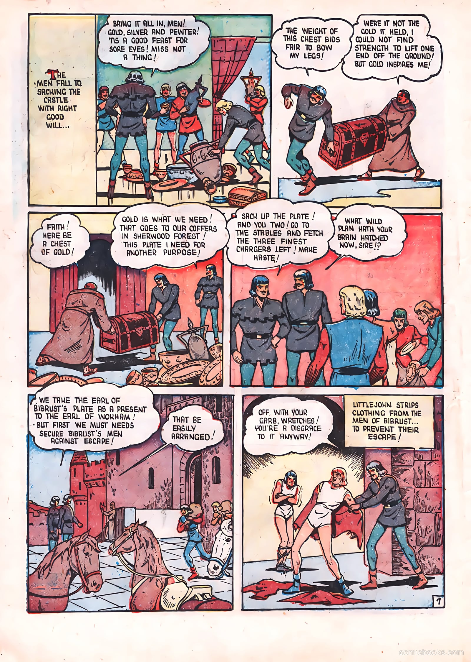 Robin Hood and Company #33 (1946) — page 10