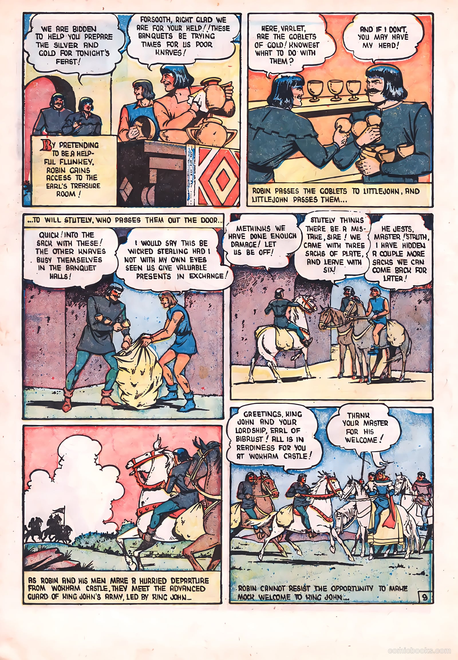 Robin Hood and Company #33 (1946) — page 12