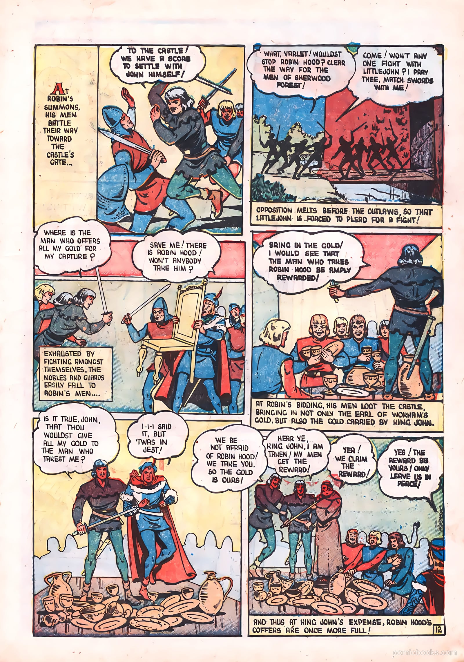 Robin Hood and Company #33 (1946) — page 15
