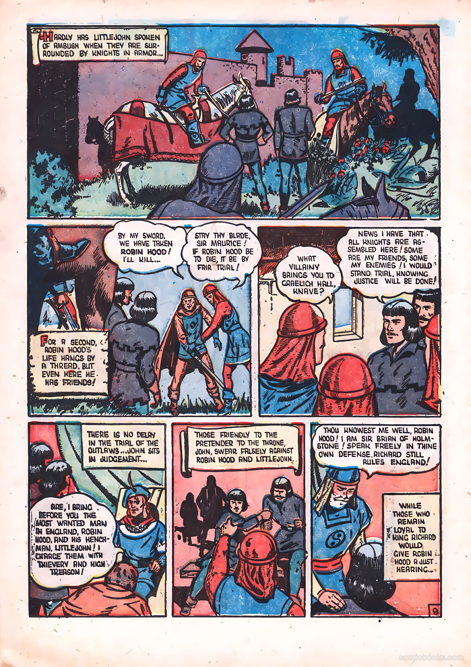Robin Hood and Company #33 (1946) — page 28