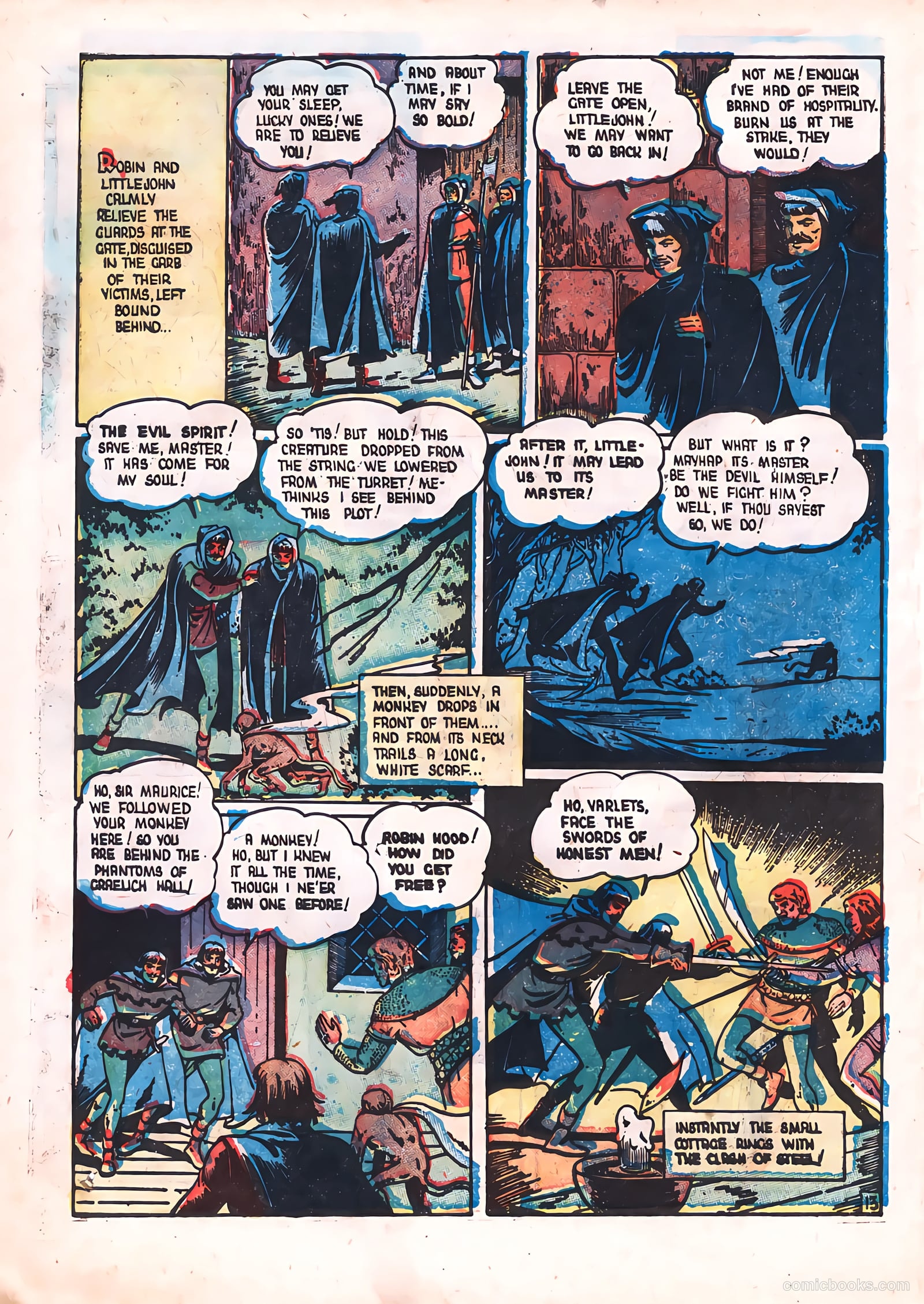 Robin Hood and Company #33 (1946) — page 32
