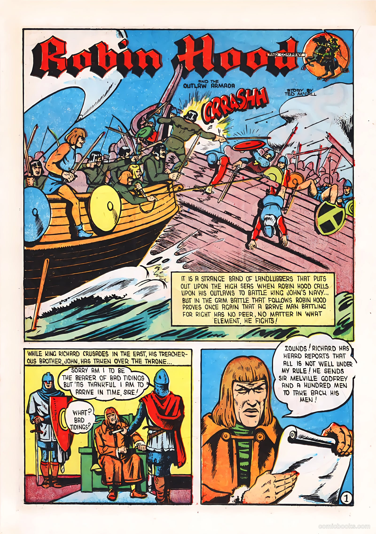 Robin Hood and Company #32 (1946) — page 22