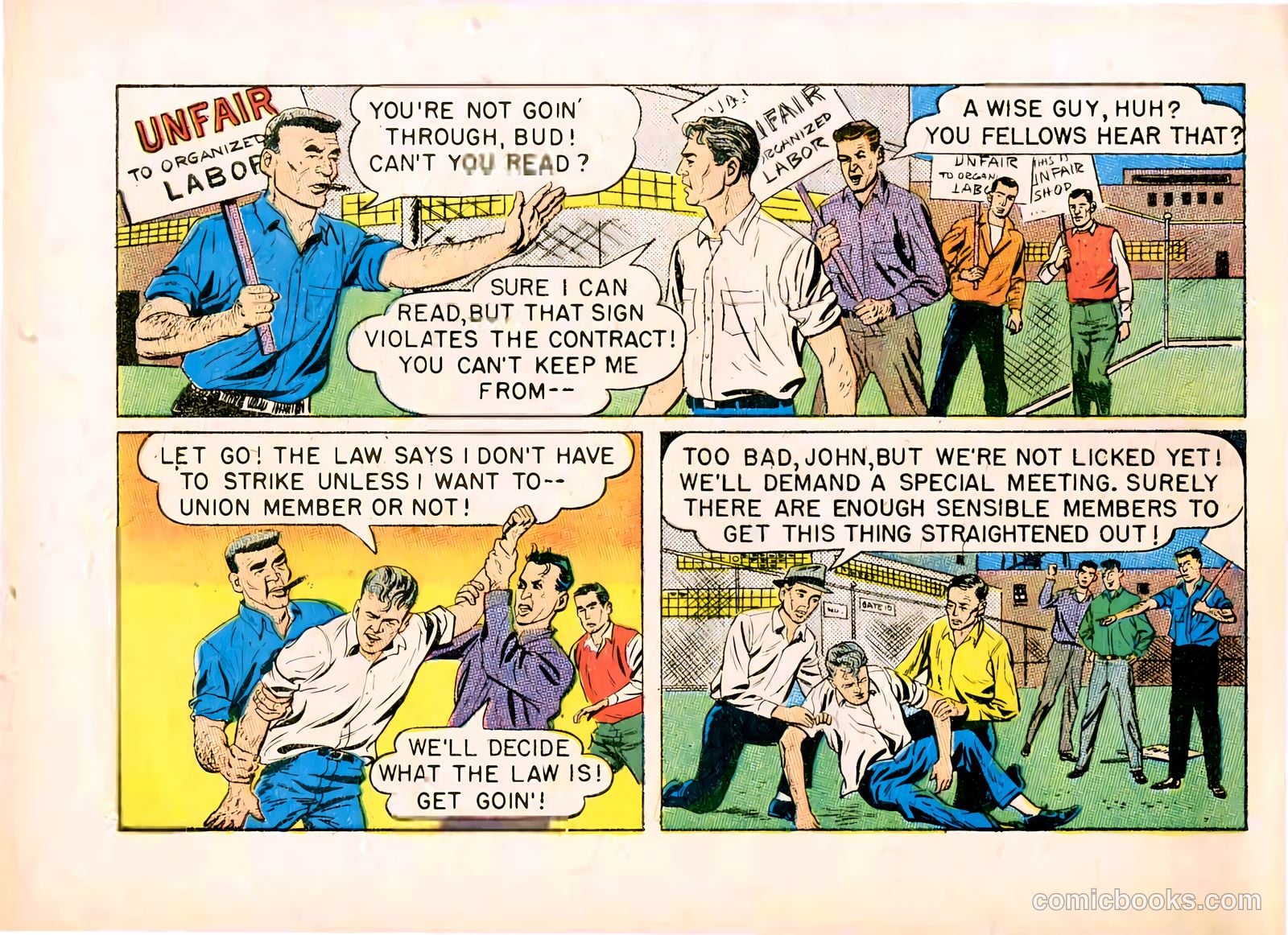 Naked Force #1 (1958) — page 6 of 16