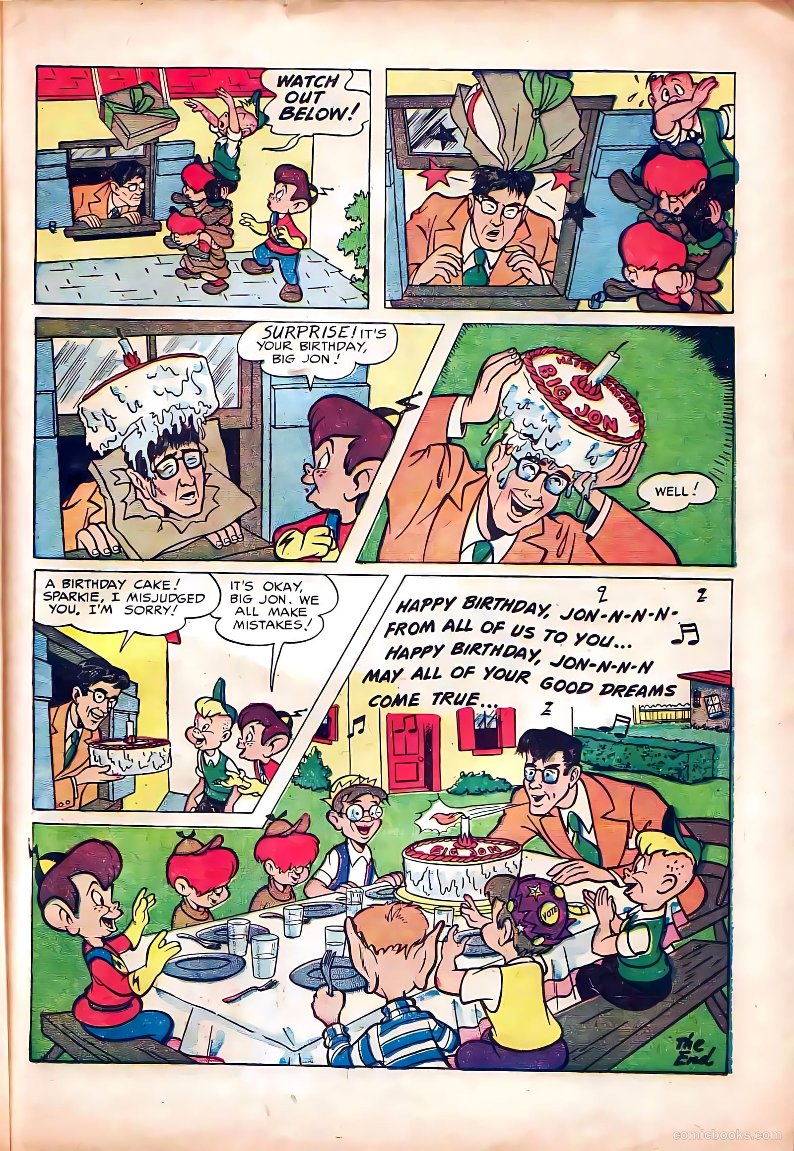 Big Jon and Sparkie #1 (1952) — page 15