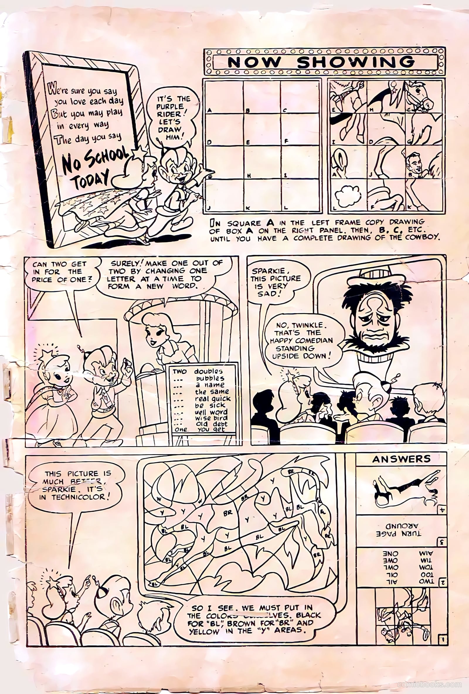 Big Jon and Sparkie #1 (1952) — page 35