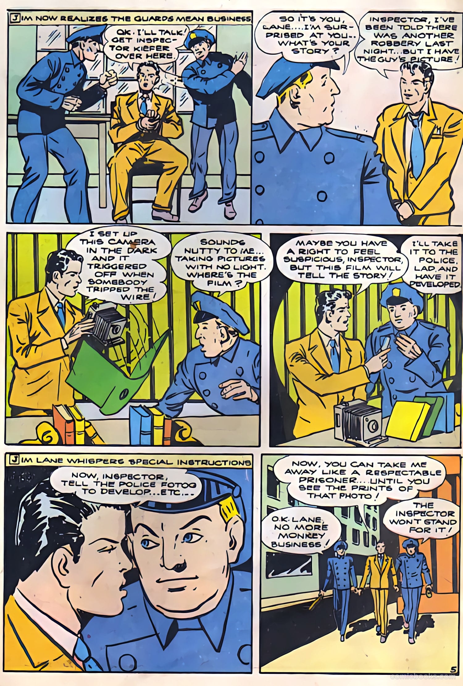 Camera Comics #9 (1944) — page 7