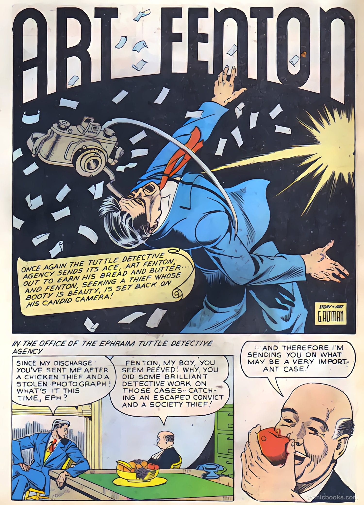 Camera Comics #9 (1944) — page 13