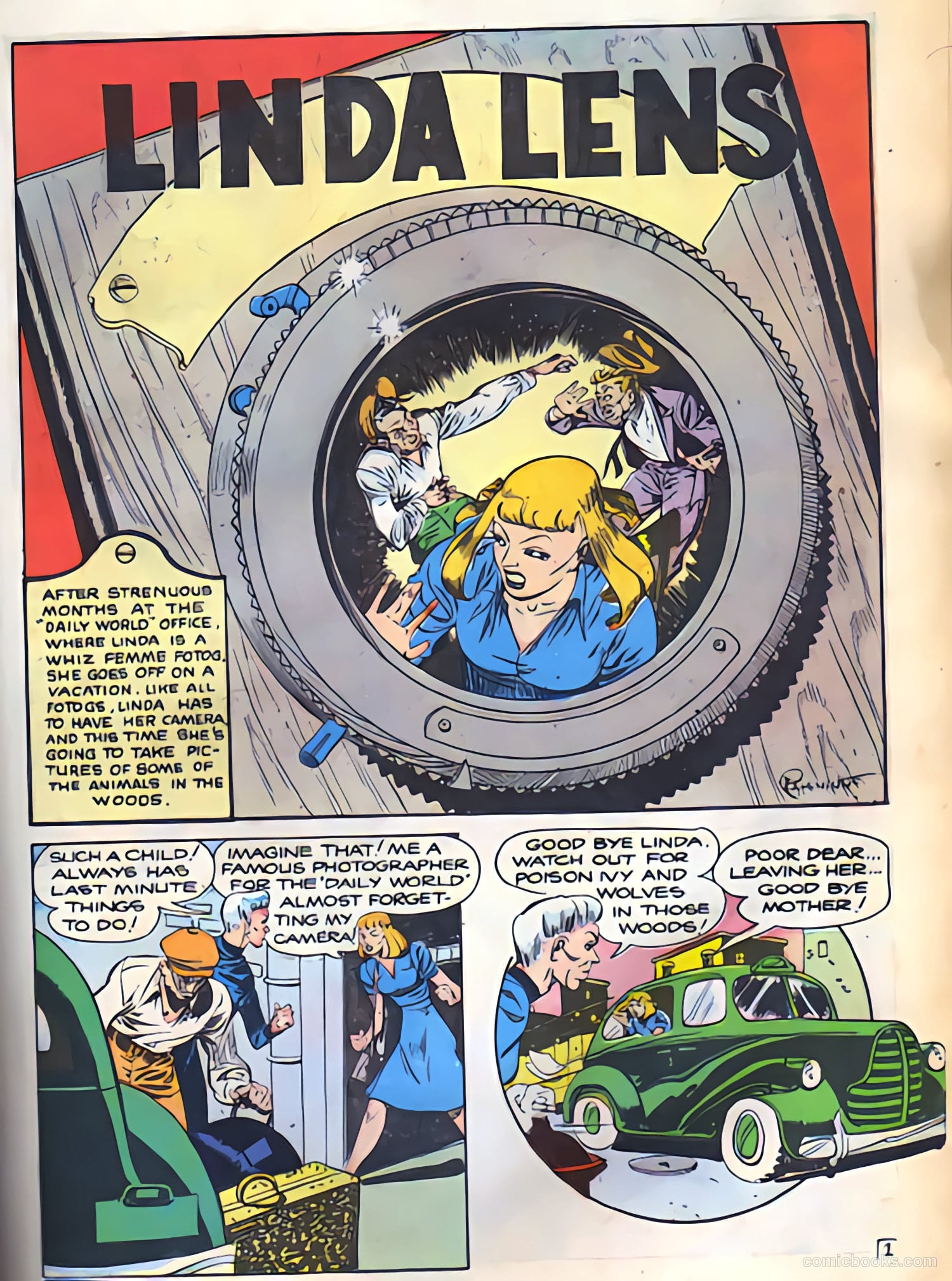 Camera Comics #9 (1944) — page 35