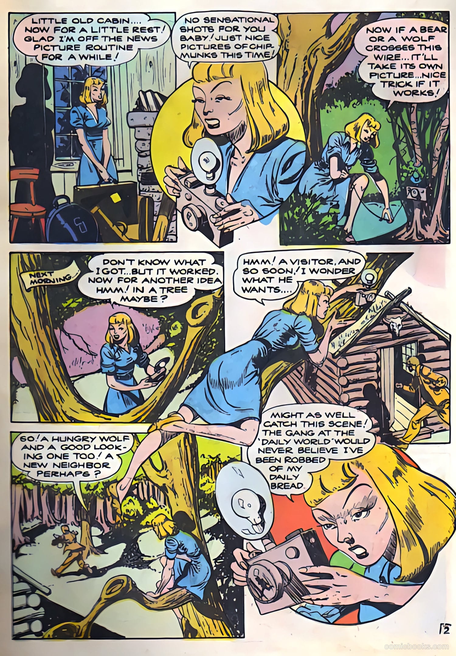 Camera Comics #9 (1944) — page 36