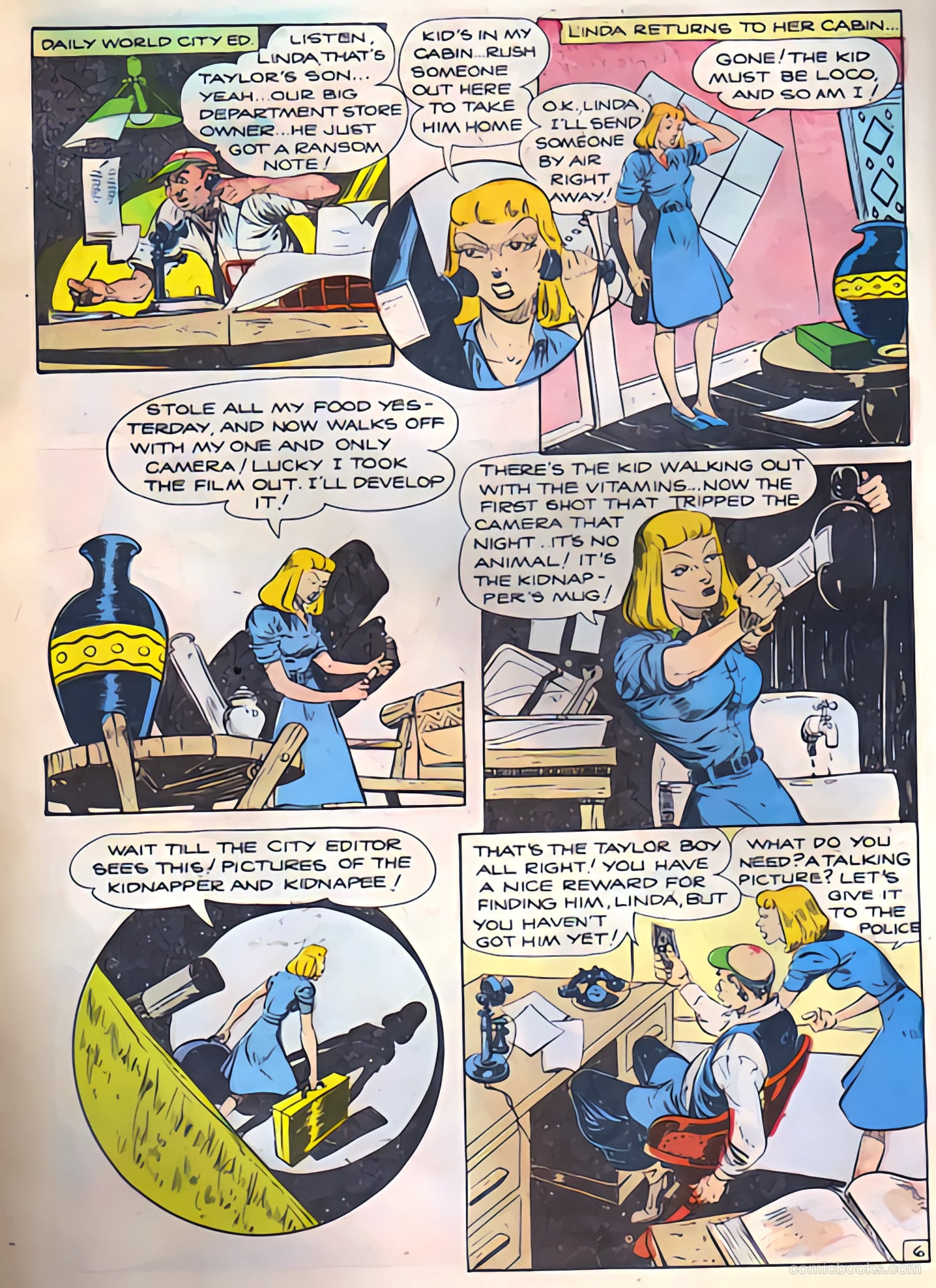 Camera Comics #9 (1944) — page 40