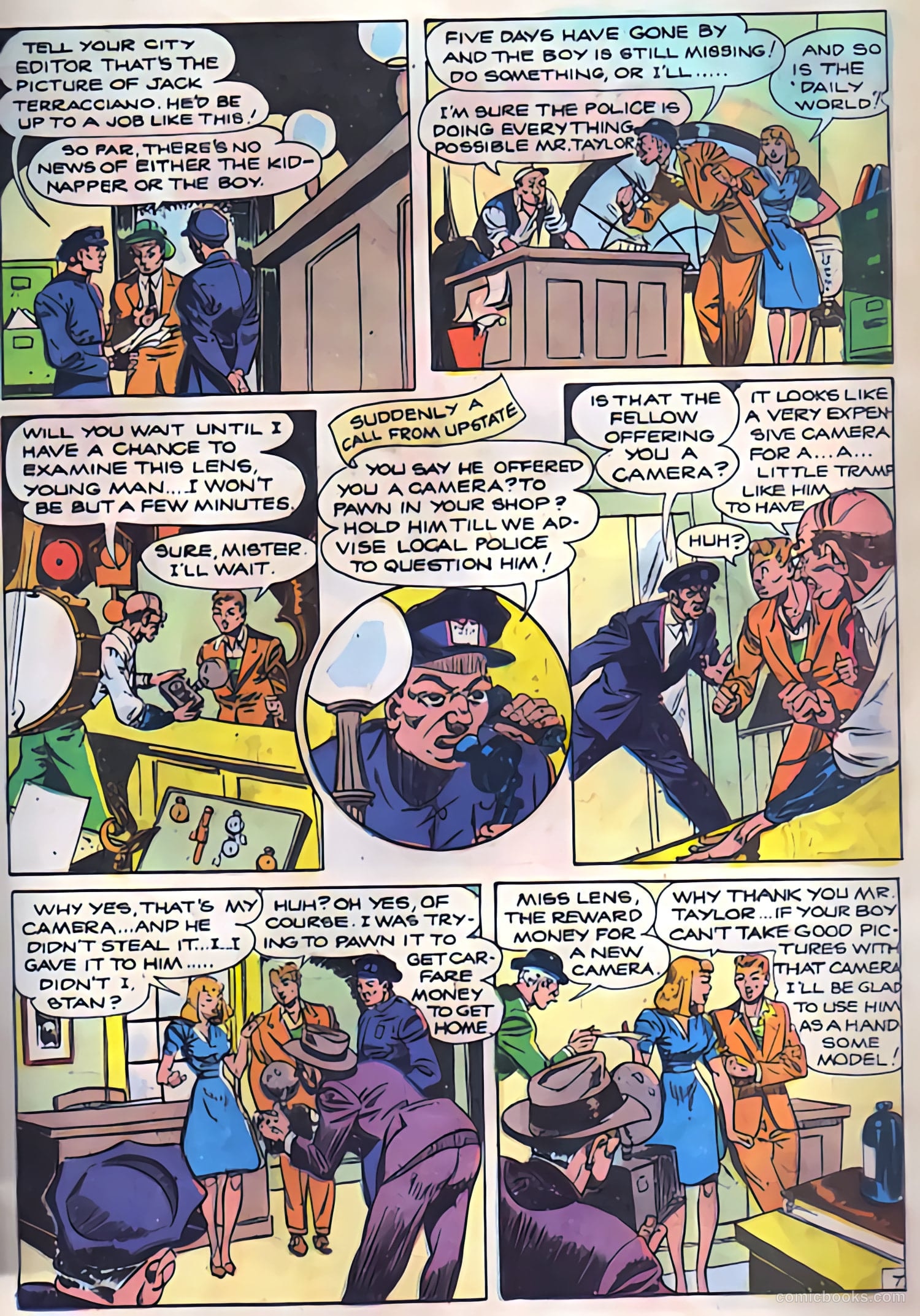 Camera Comics #9 (1944) — page 41