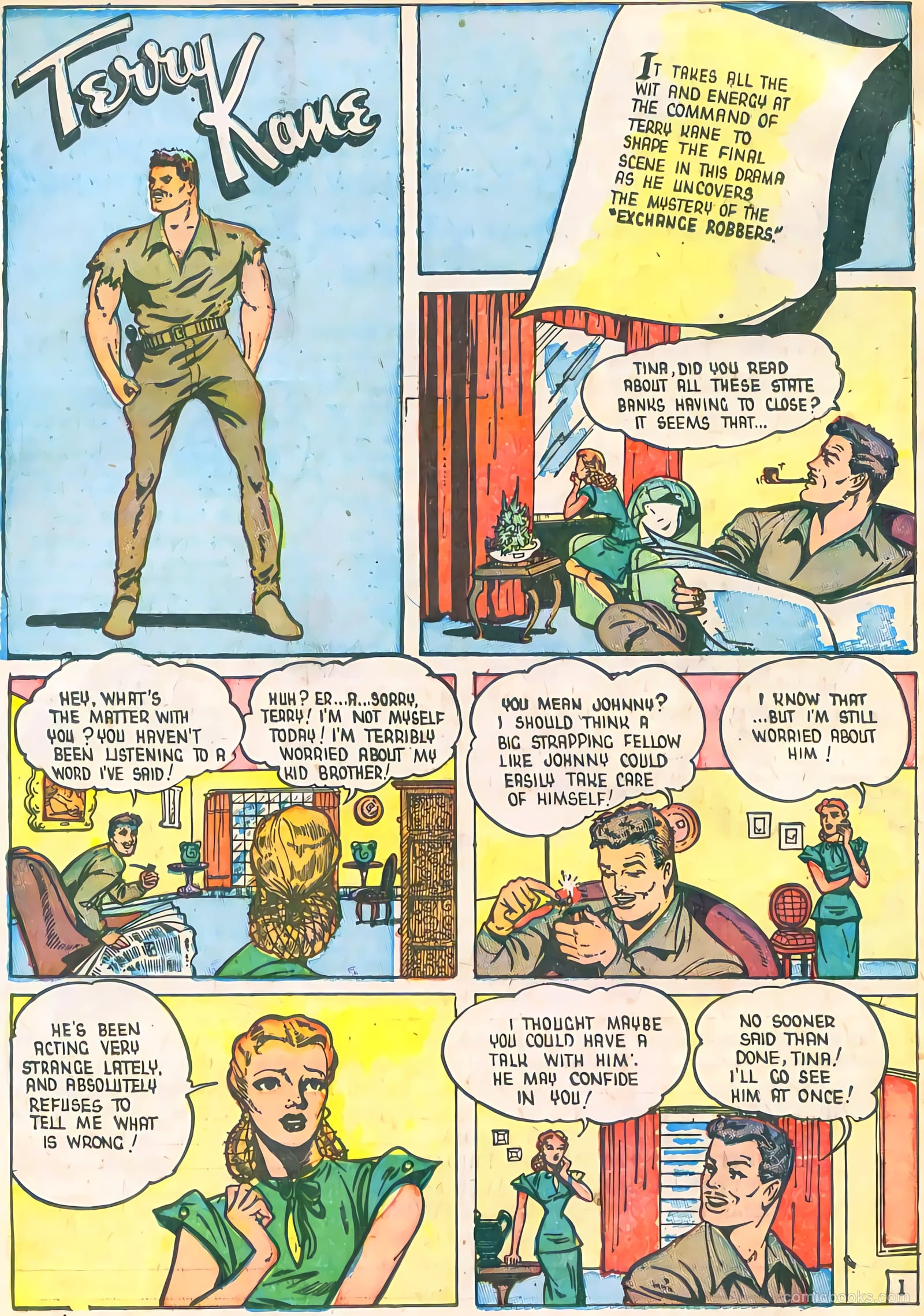 Three Aces Comics v5 #51 (1946) — page 4