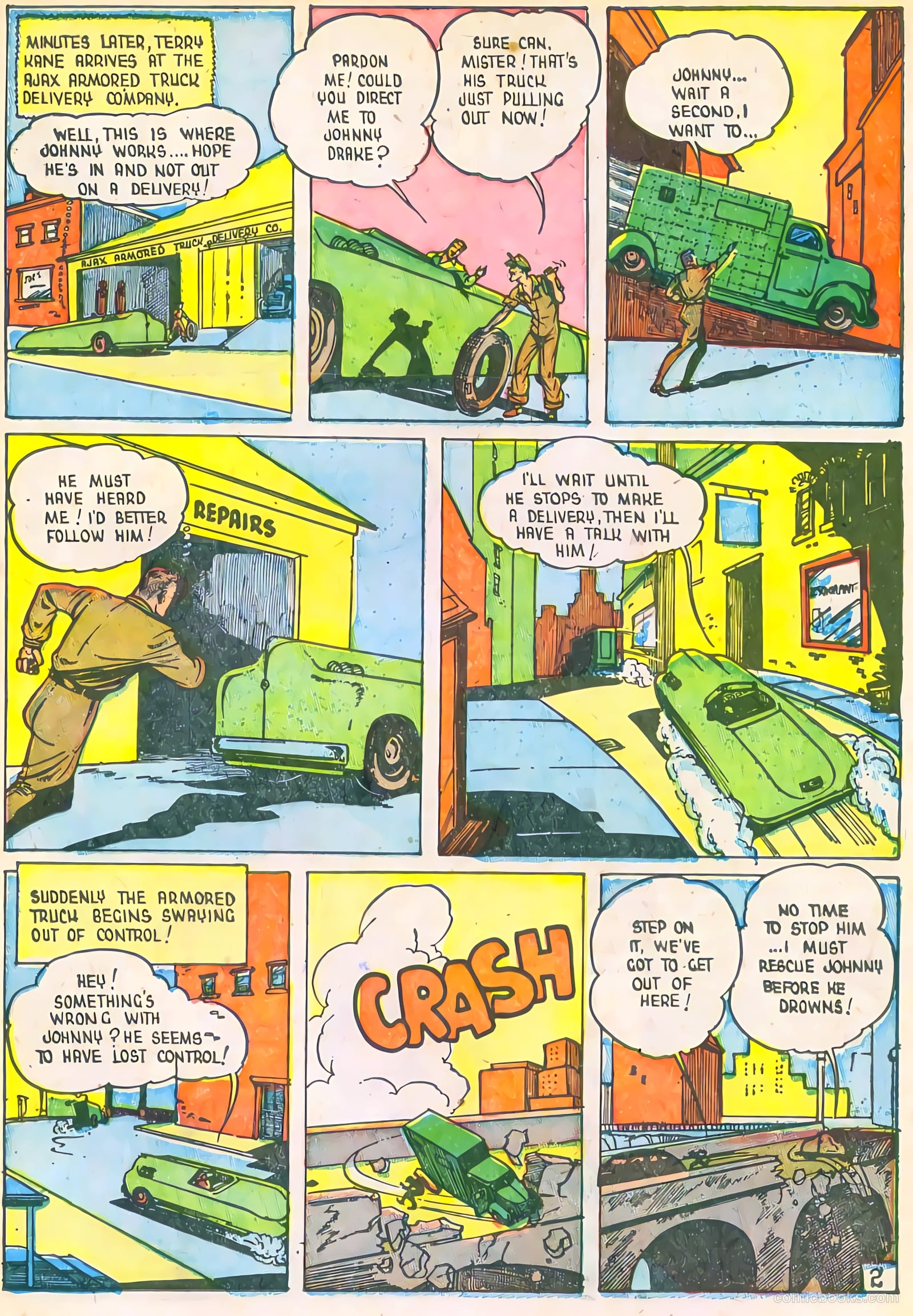 Three Aces Comics v5 #51 (1946) — page 5