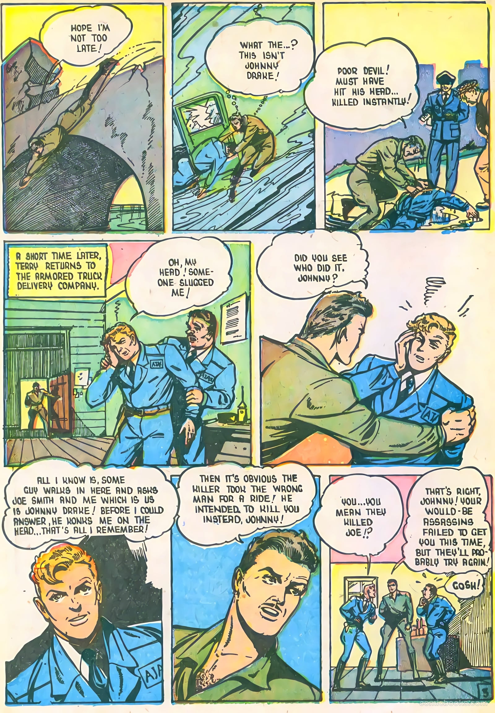 Three Aces Comics v5 #51 (1946) — page 6
