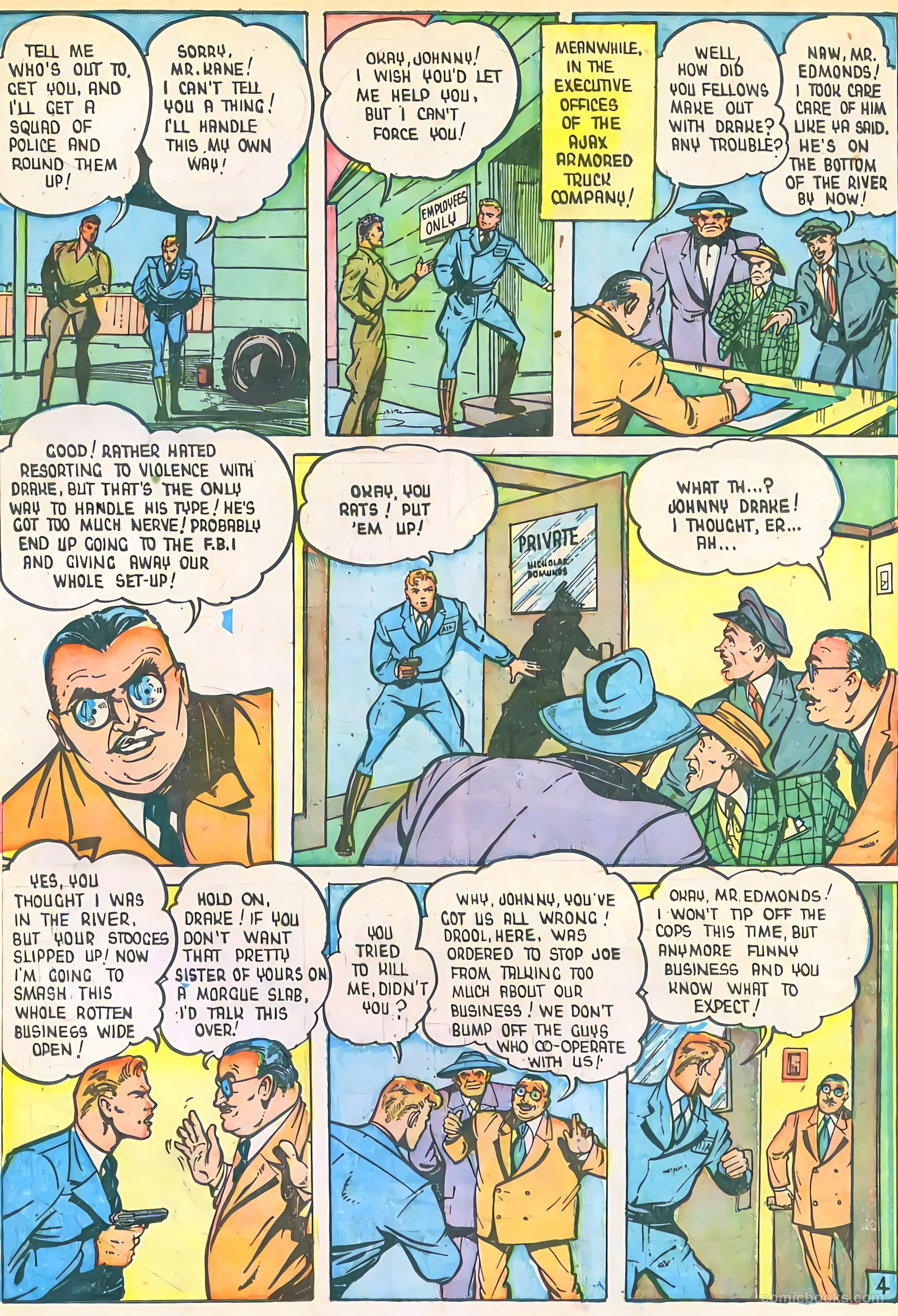 Three Aces Comics v5 #51 (1946) — page 7