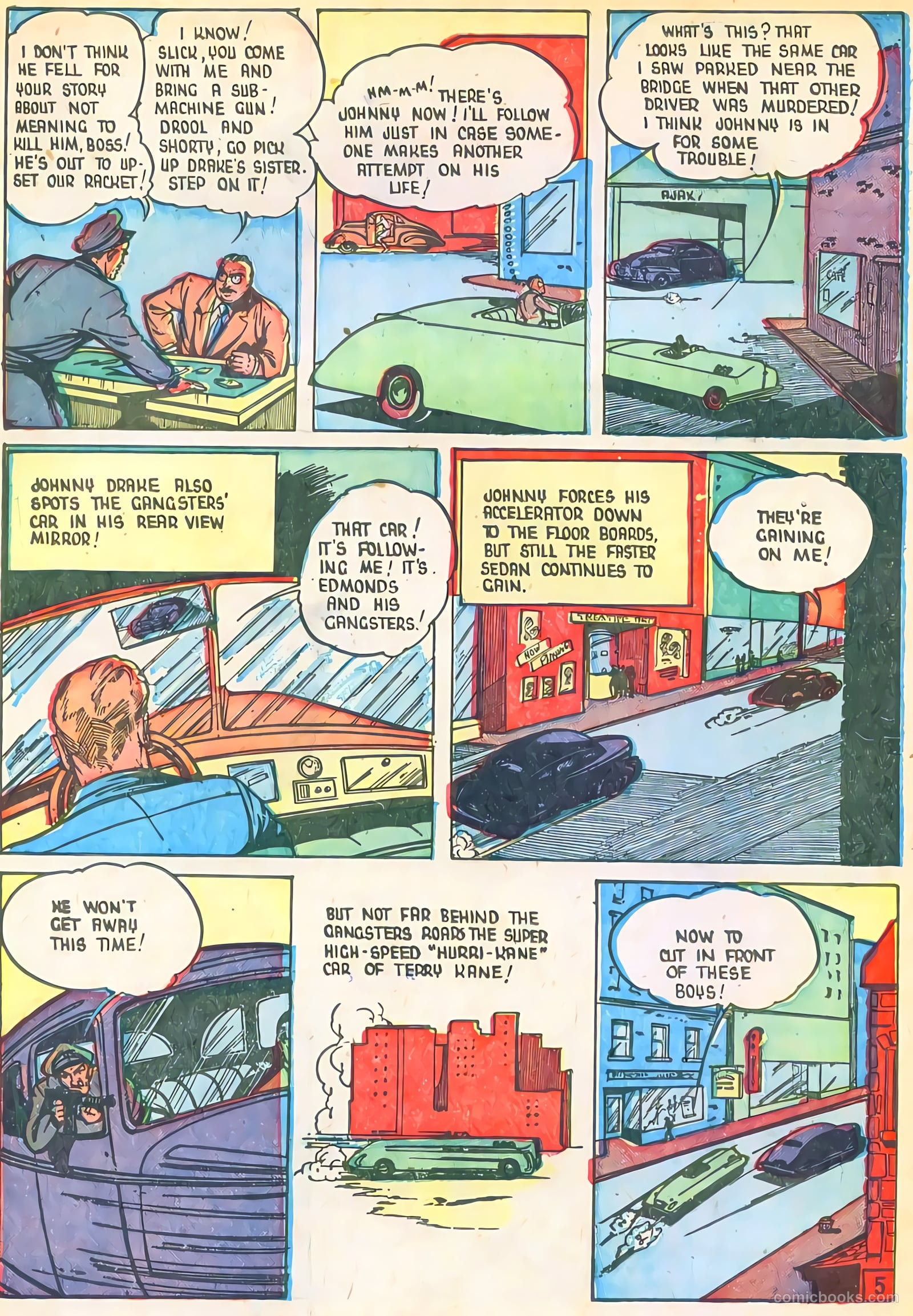 Three Aces Comics v5 #51 (1946) — page 8