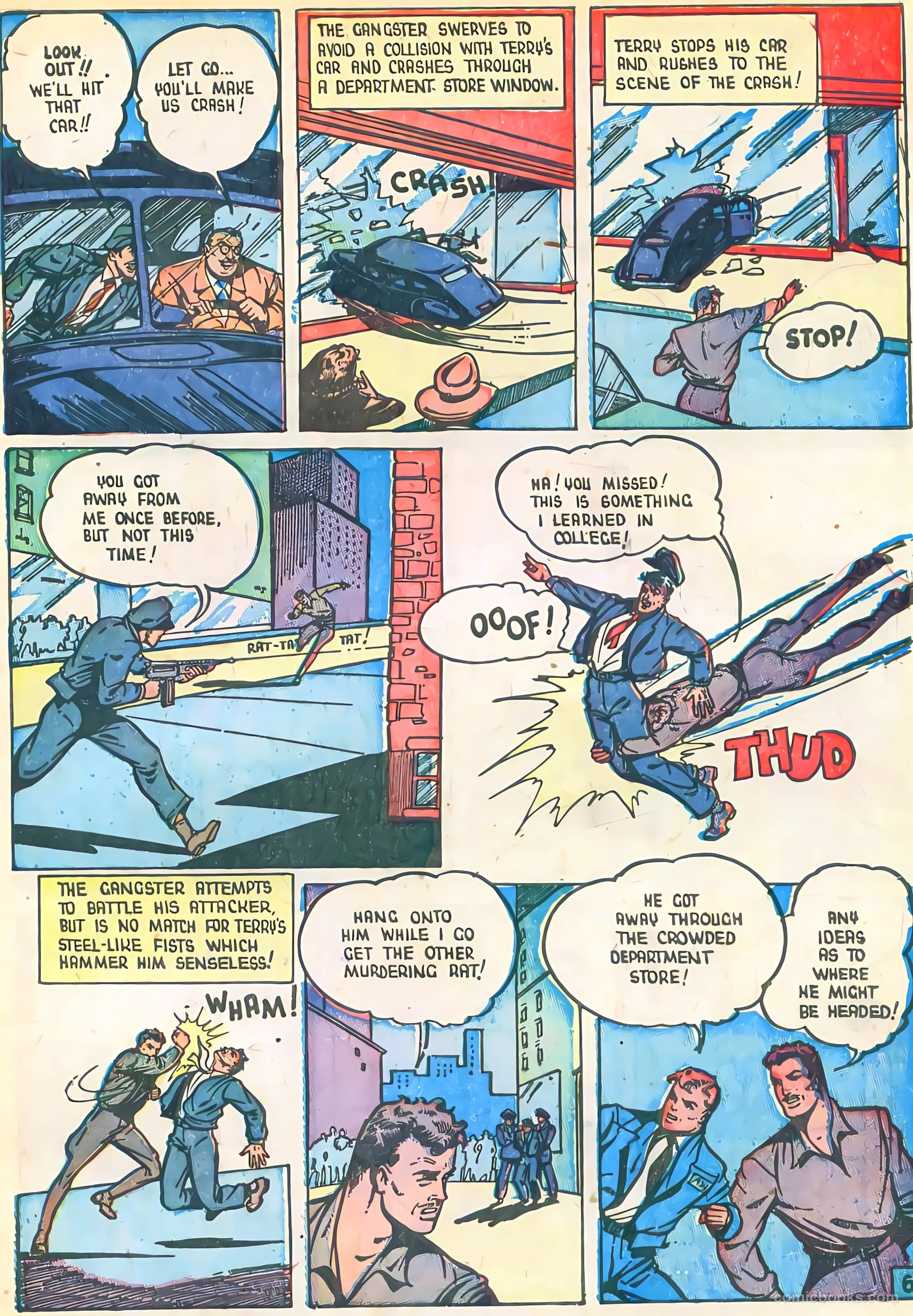 Three Aces Comics v5 #51 (1946) — page 9