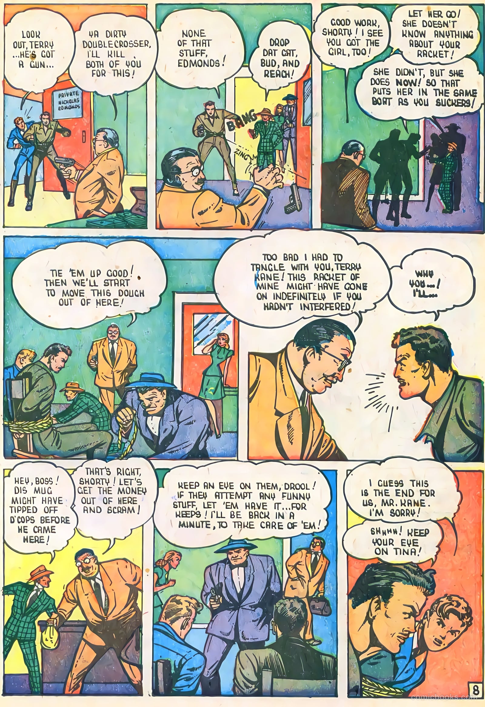 Three Aces Comics v5 #51 (1946) — page 11