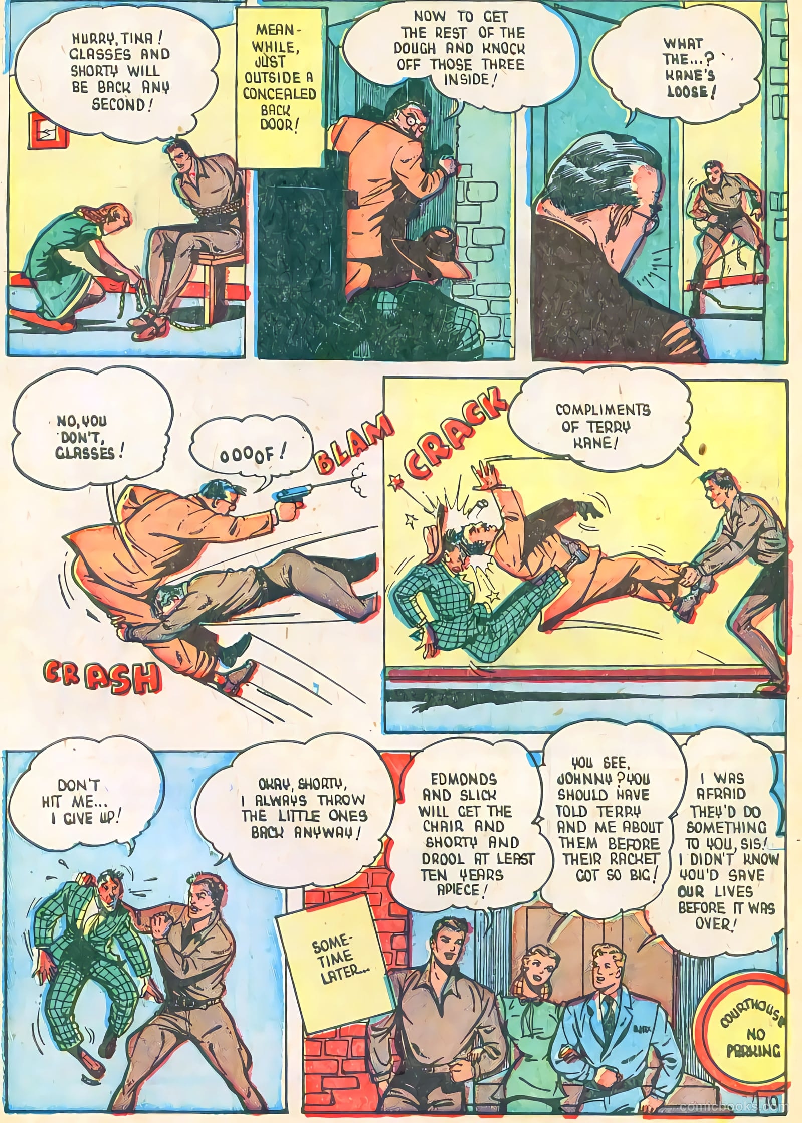 Three Aces Comics v5 #51 (1946) — page 13