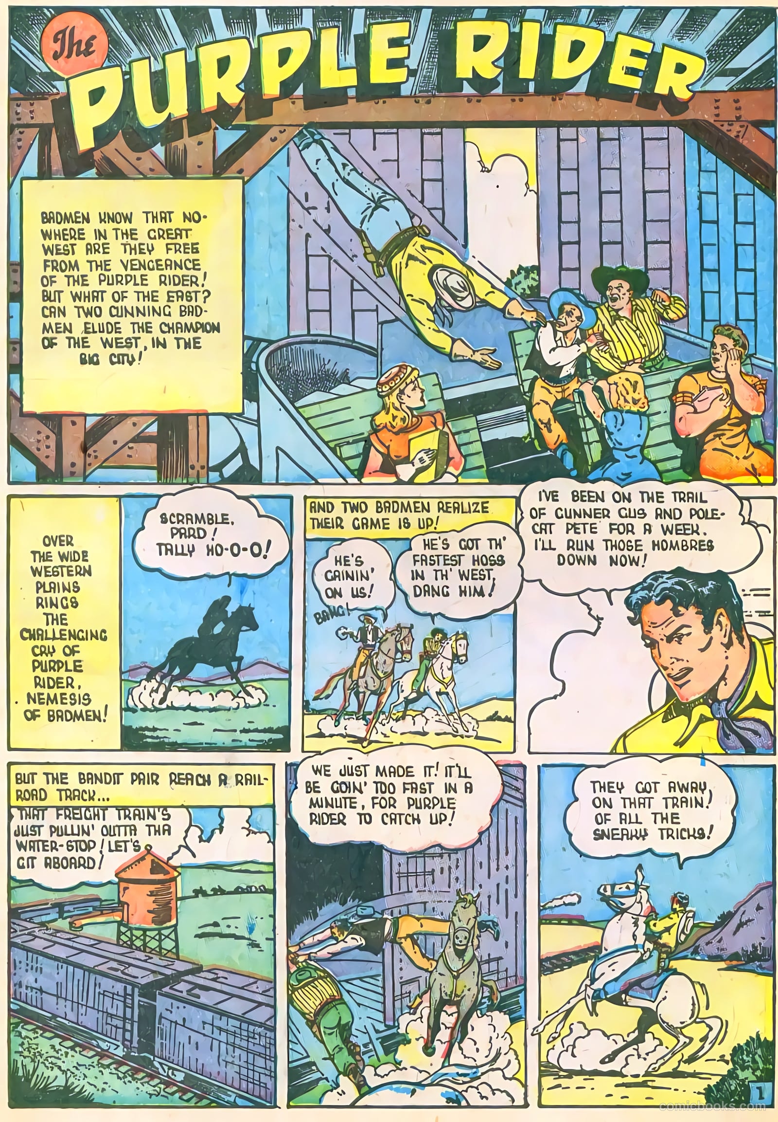 Three Aces Comics v5 #51 (1946) — page 14