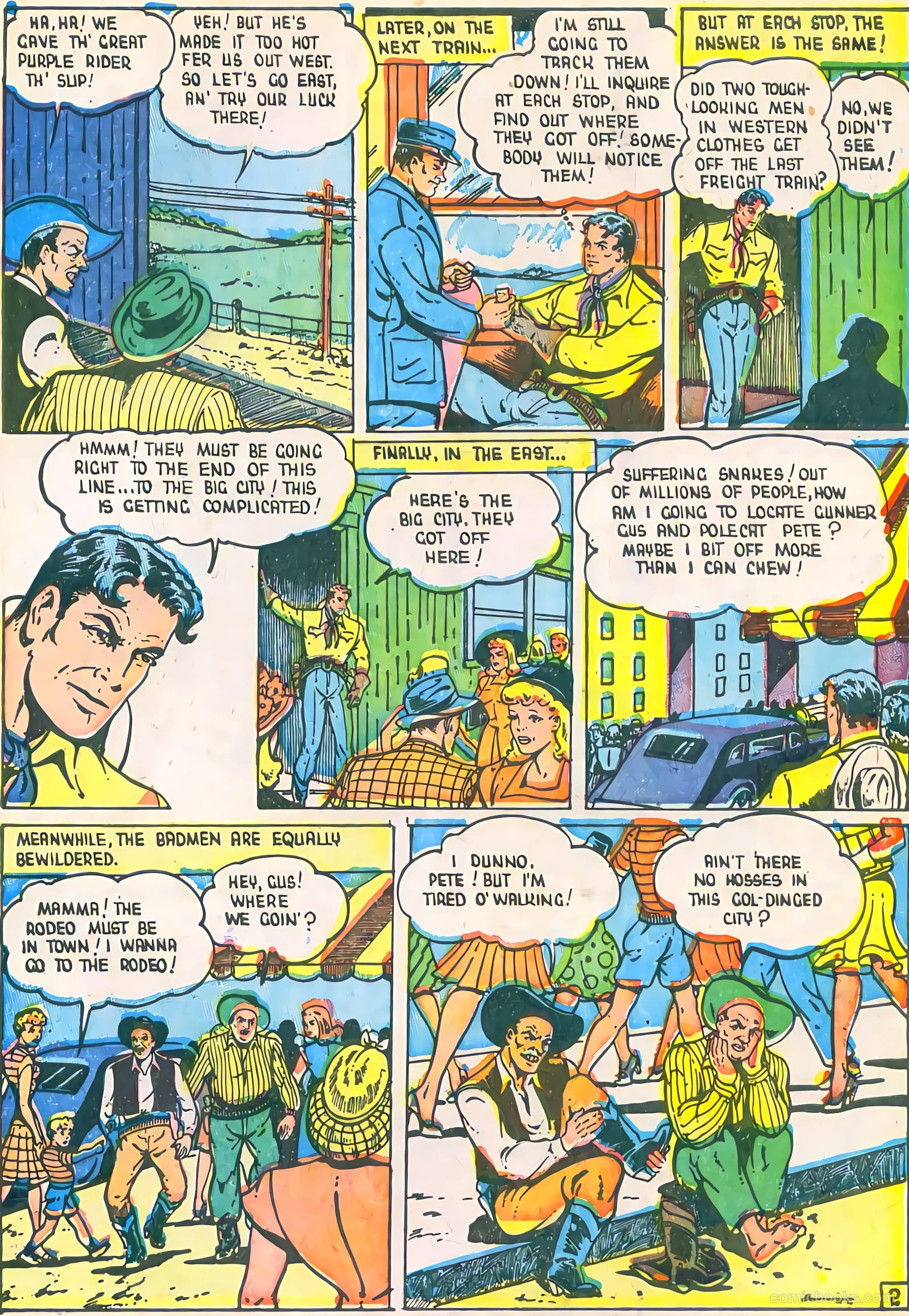 Three Aces Comics v5 #51 (1946) — page 15