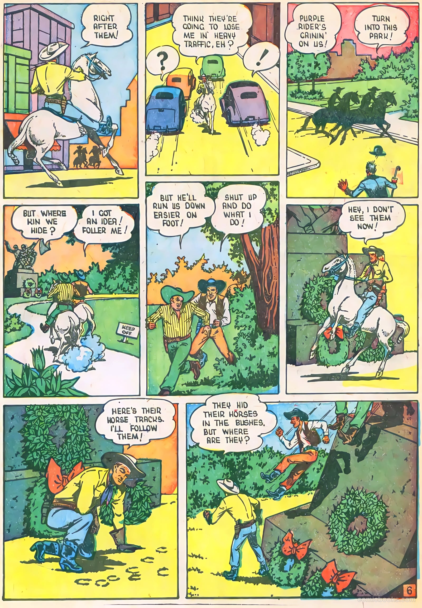 Three Aces Comics v5 #51 (1946) — page 19