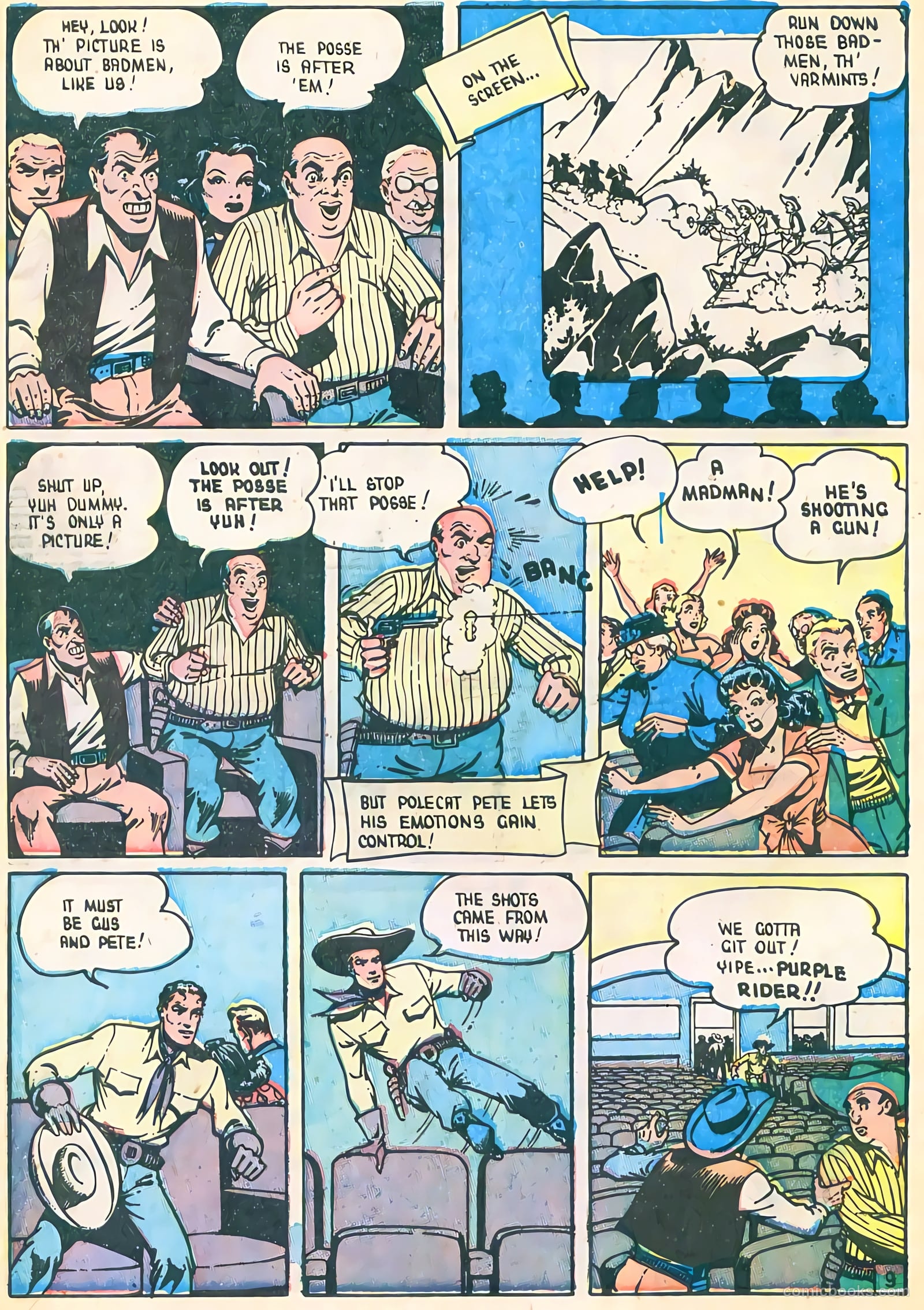 Three Aces Comics v5 #51 (1946) — page 22