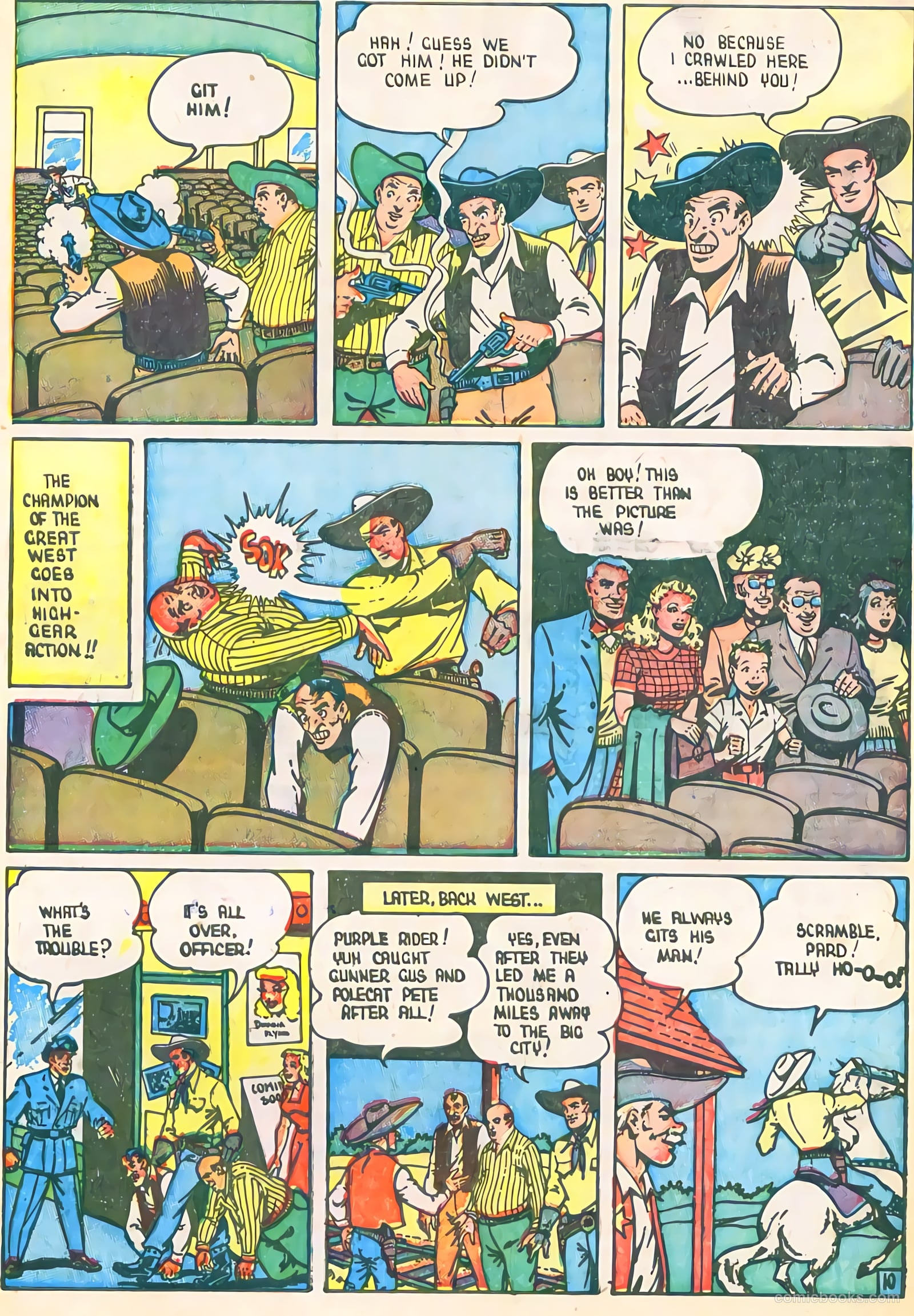 Three Aces Comics v5 #51 (1946) — page 23