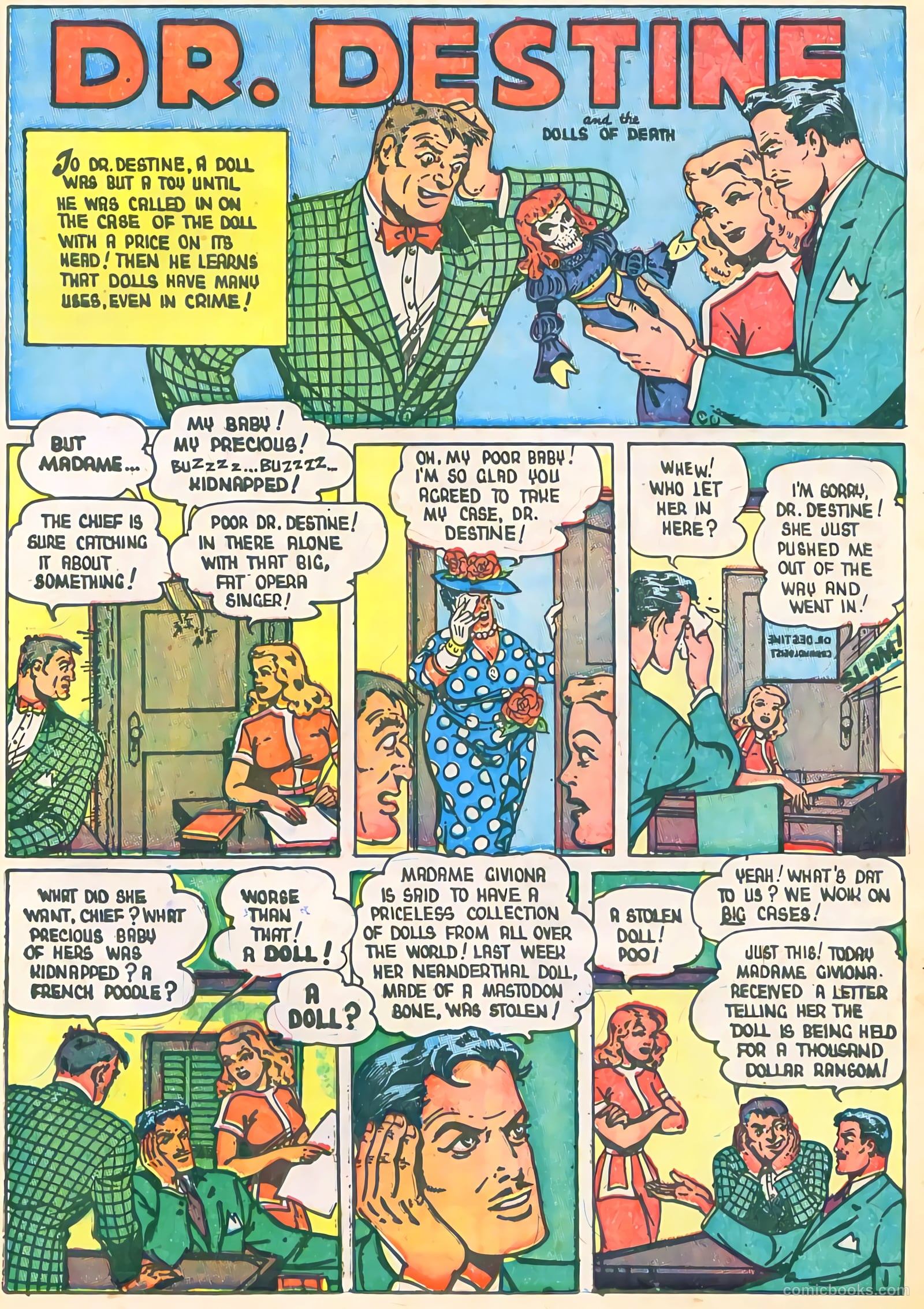 Three Aces Comics v5 #51 (1946) — page 25