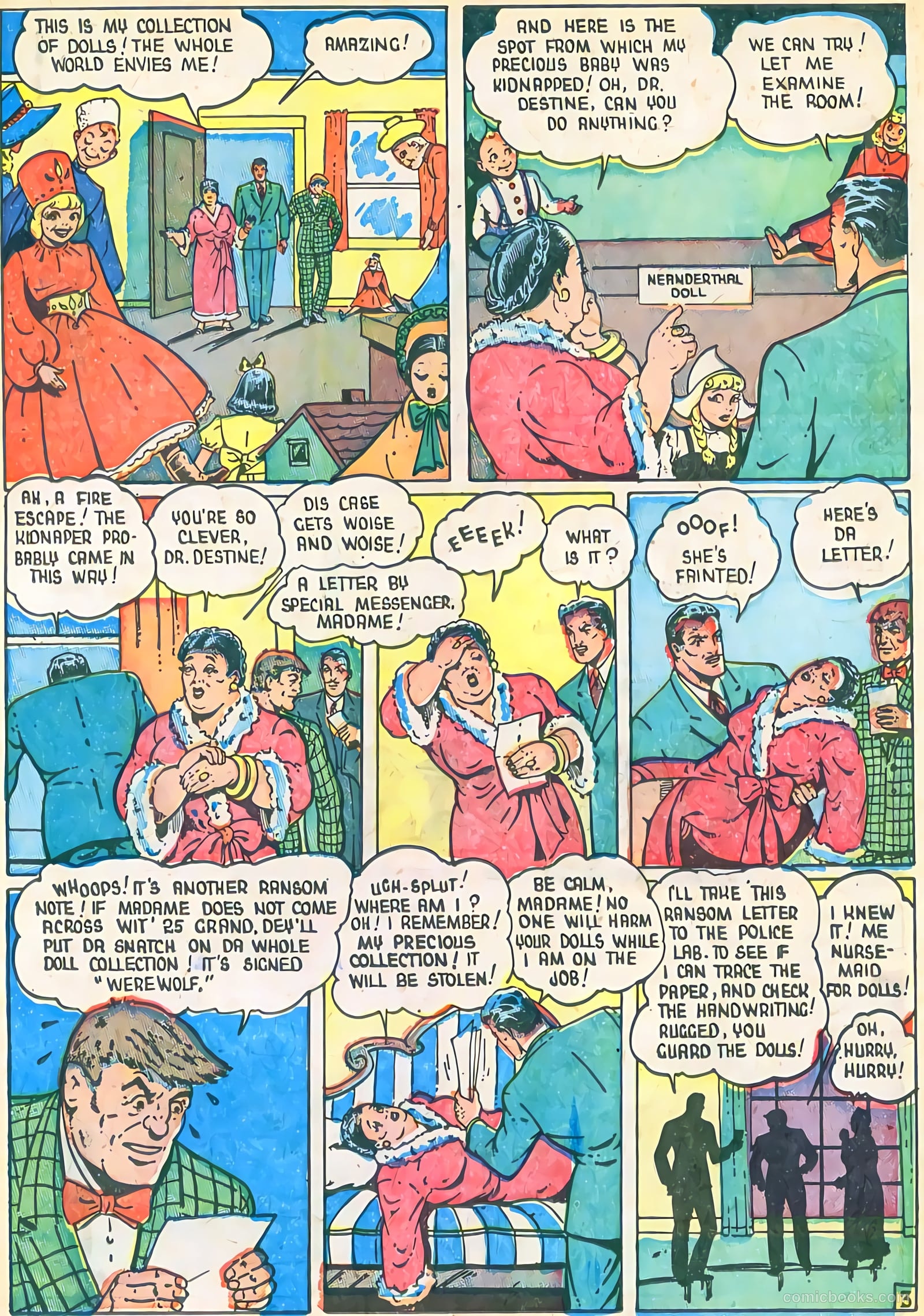 Three Aces Comics v5 #51 (1946) — page 27