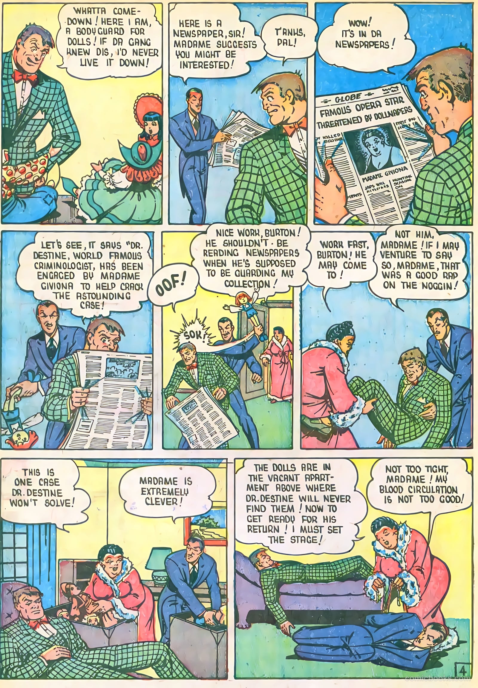 Three Aces Comics v5 #51 (1946) — page 28