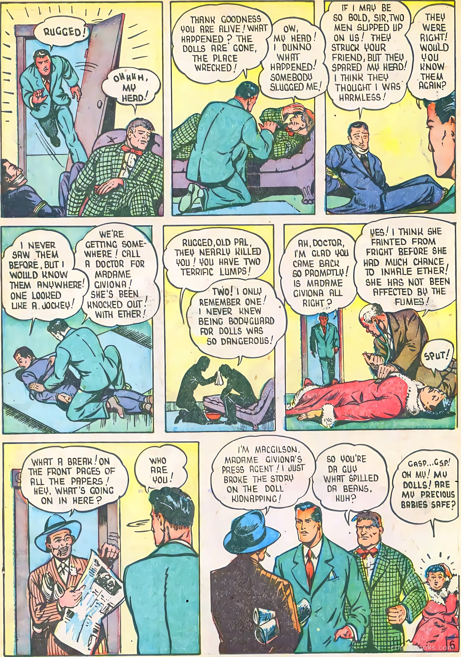 Three Aces Comics v5 #51 (1946) — page 30
