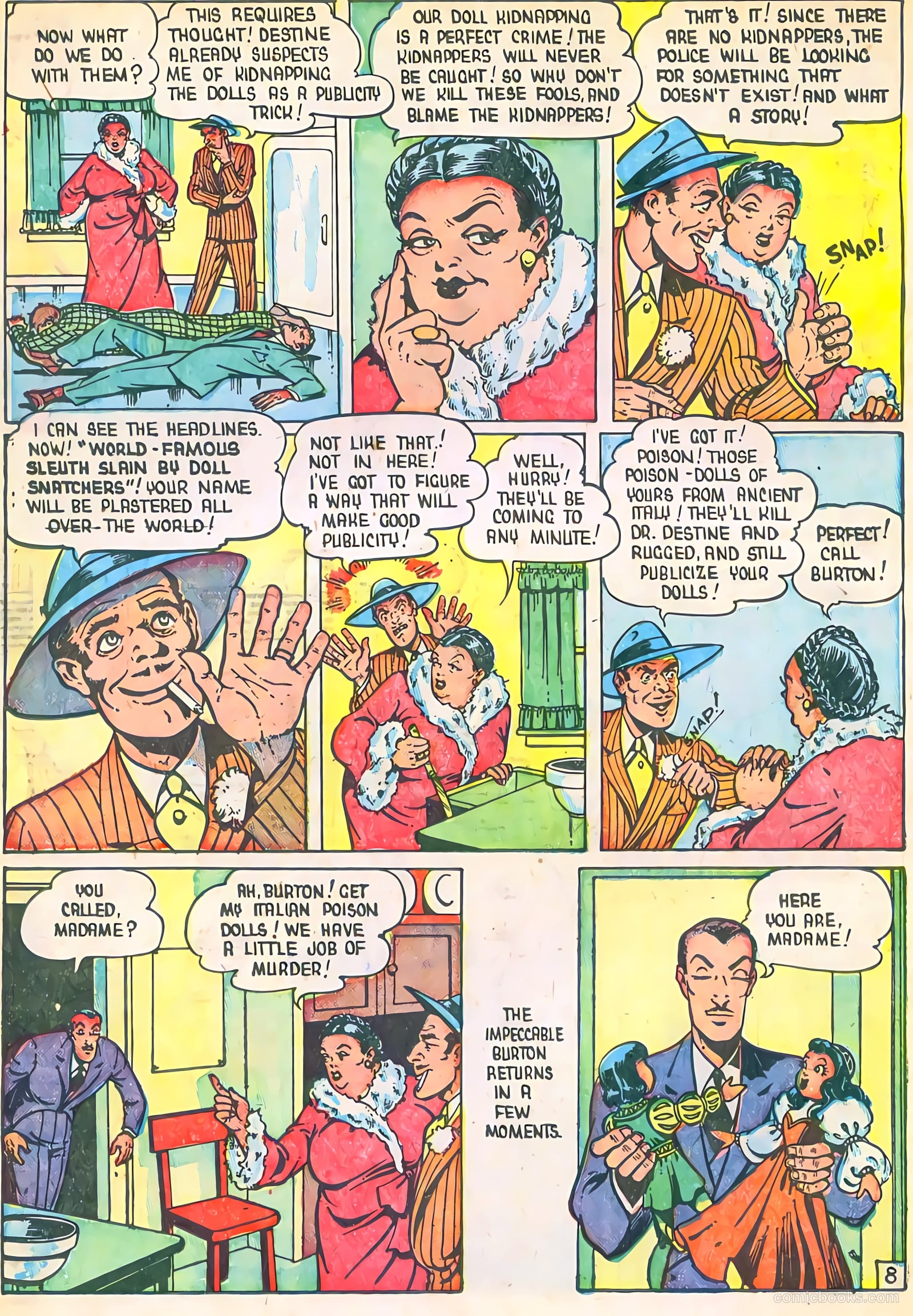 Three Aces Comics v5 #51 (1946) — page 32