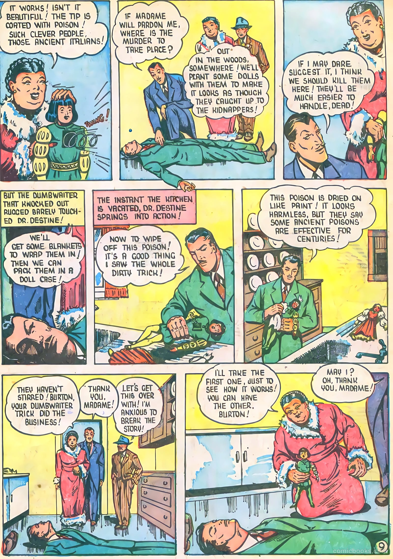 Three Aces Comics v5 #51 (1946) — page 33