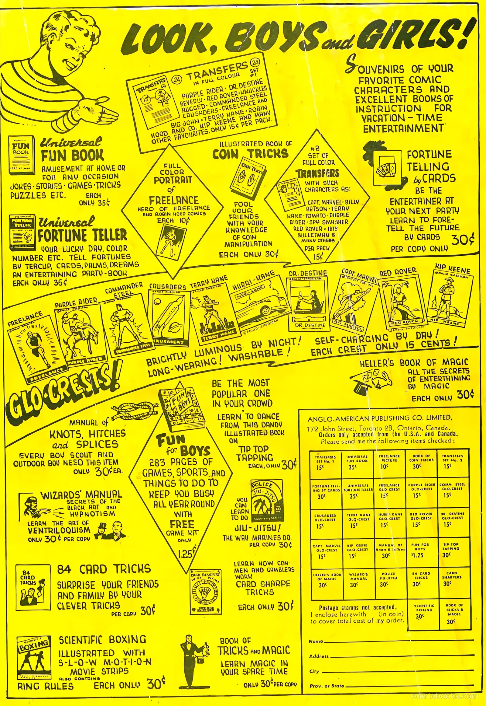 Three Aces Comics v5 #51 (1946) — page 36
