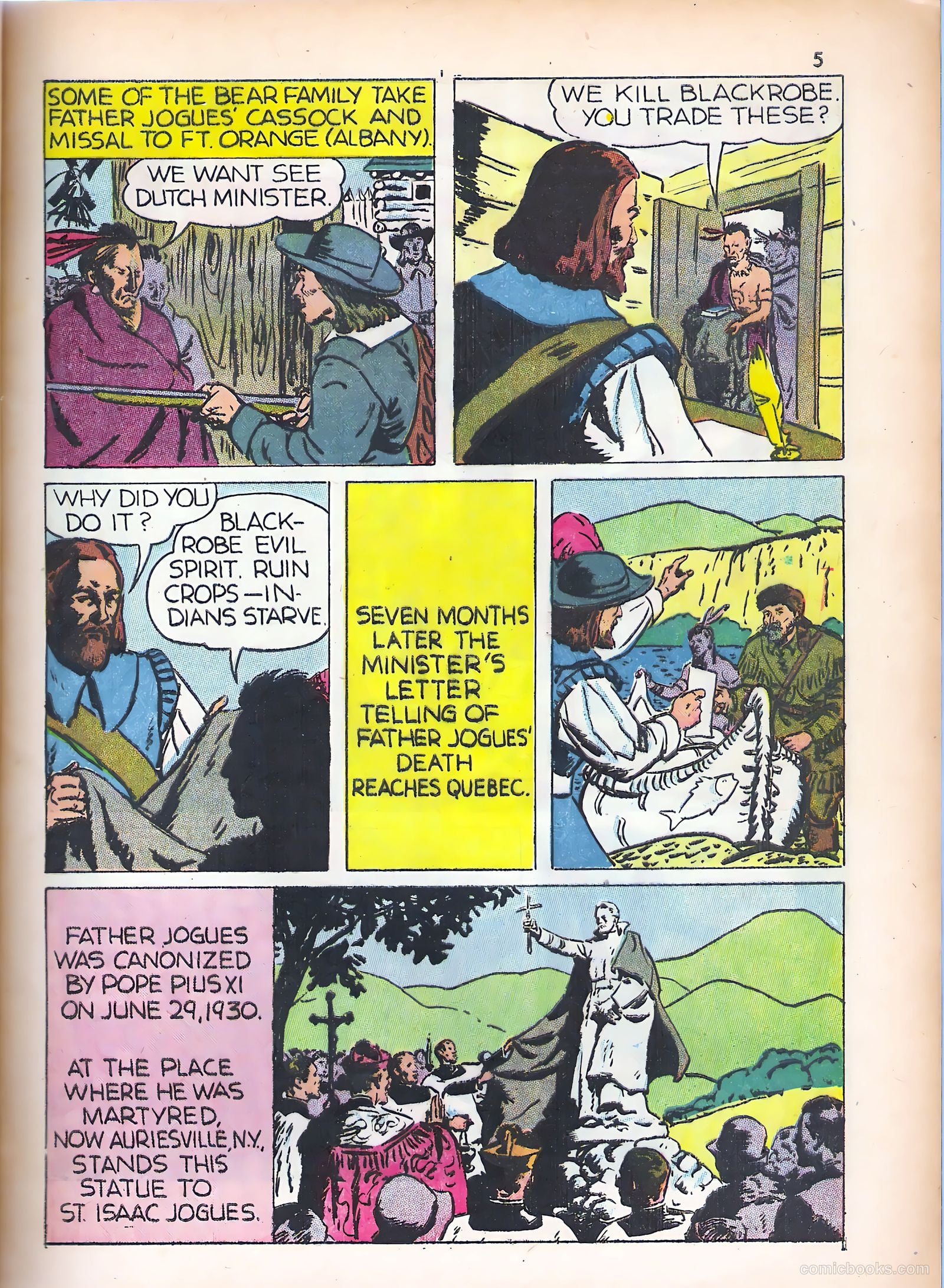 God's Heroes in America #1 (1956) — page 6