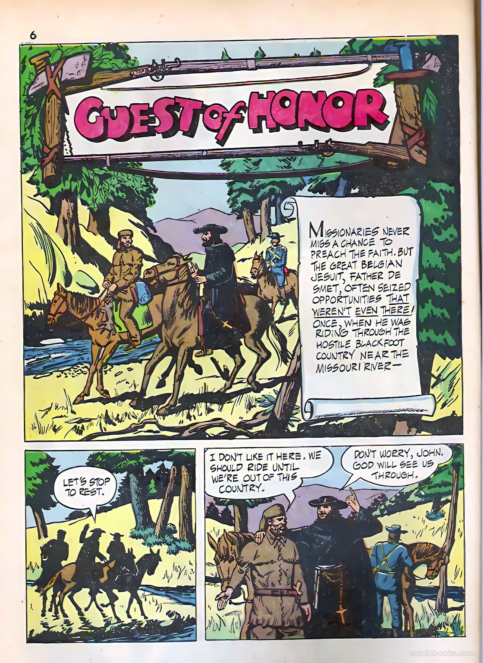 God's Heroes in America #1 (1956) — page 7