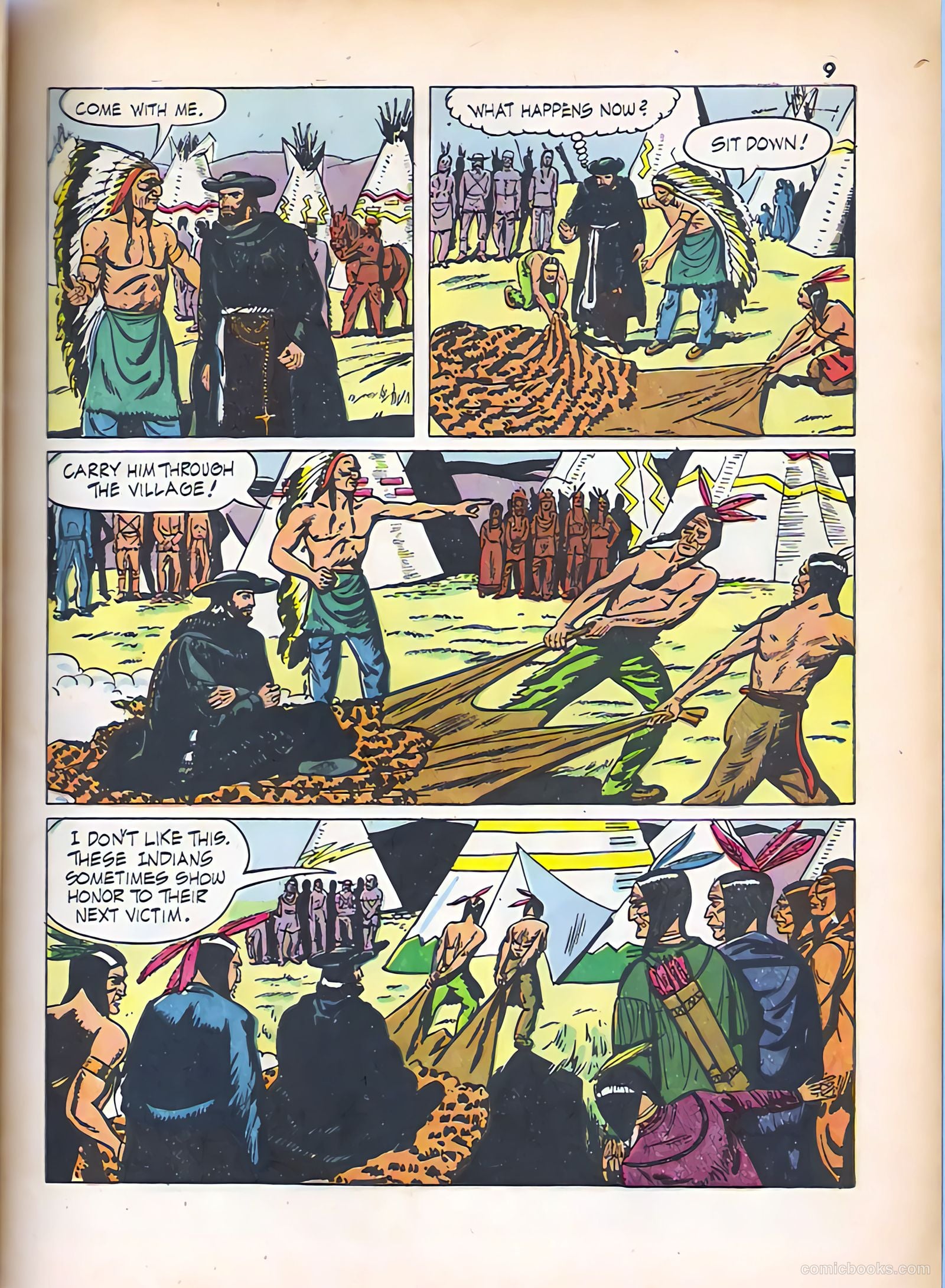 God's Heroes in America #1 (1956) — page 10
