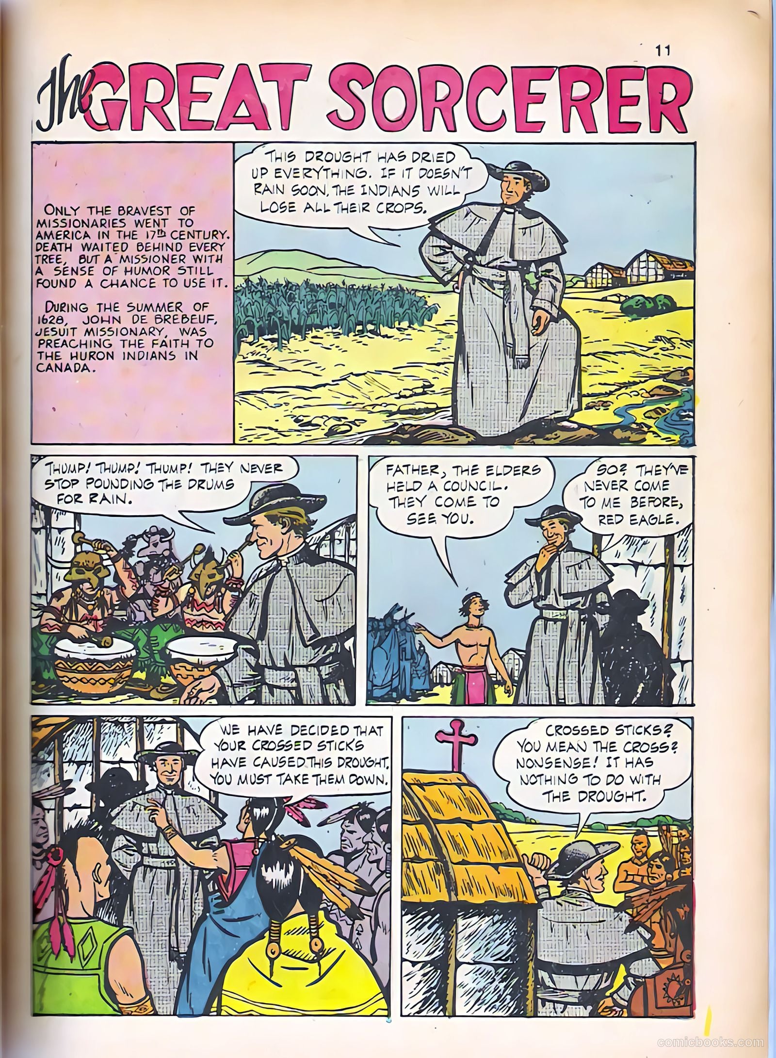 God's Heroes in America #1 (1956) — page 12