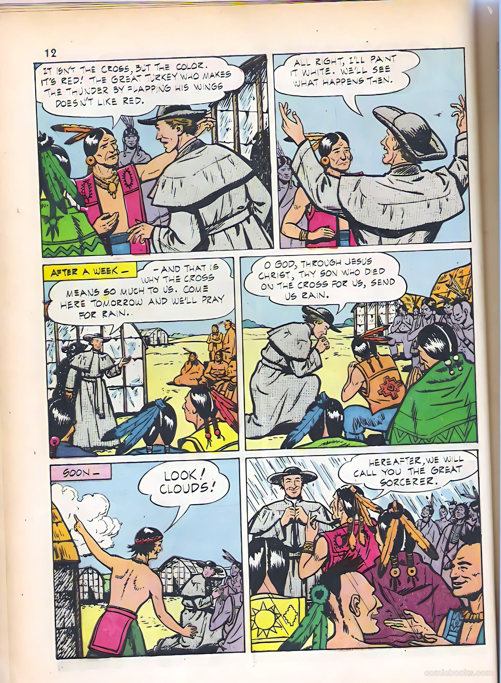 God's Heroes in America #1 (1956) — page 13