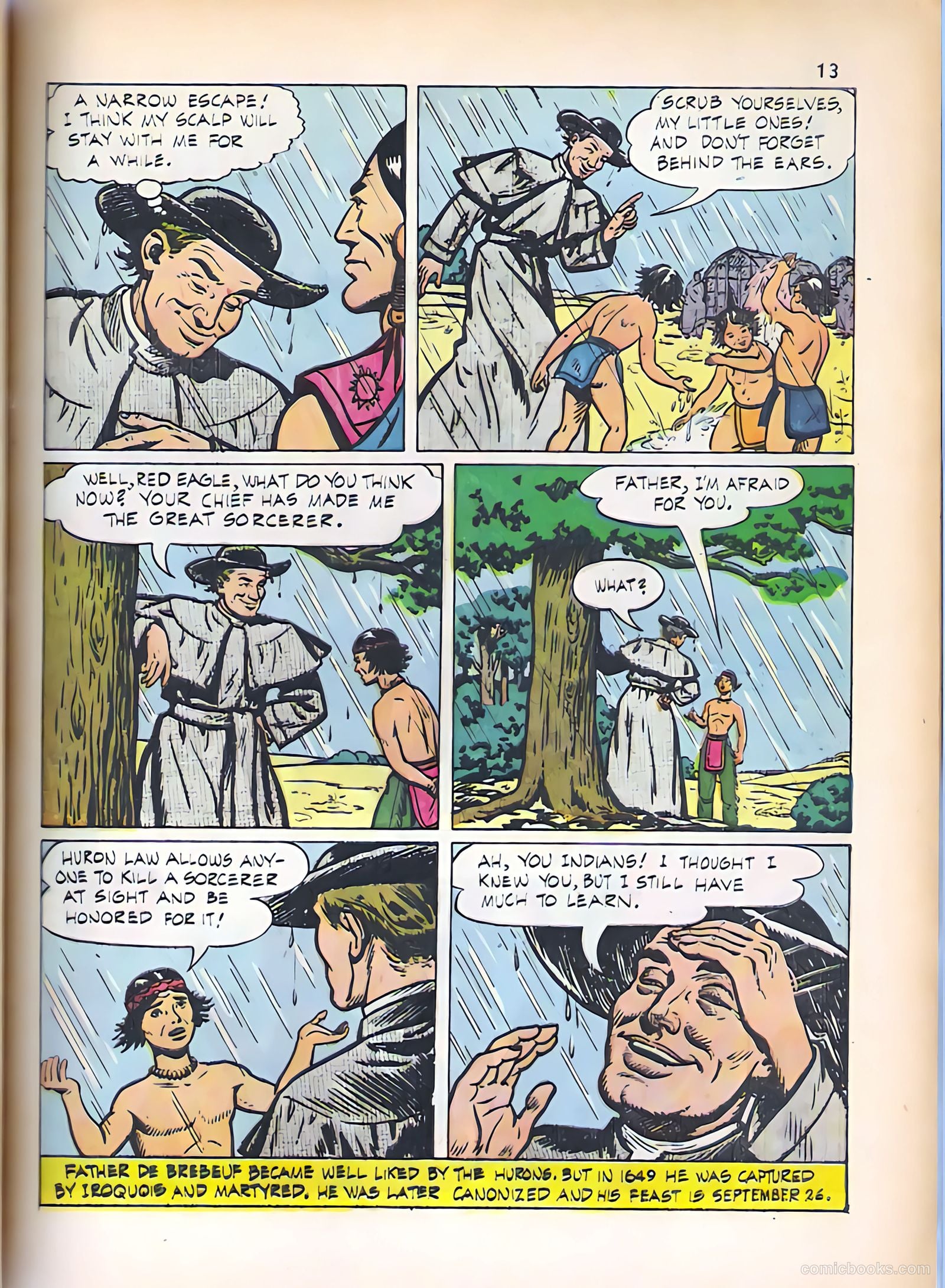 God's Heroes in America #1 (1956) — page 14