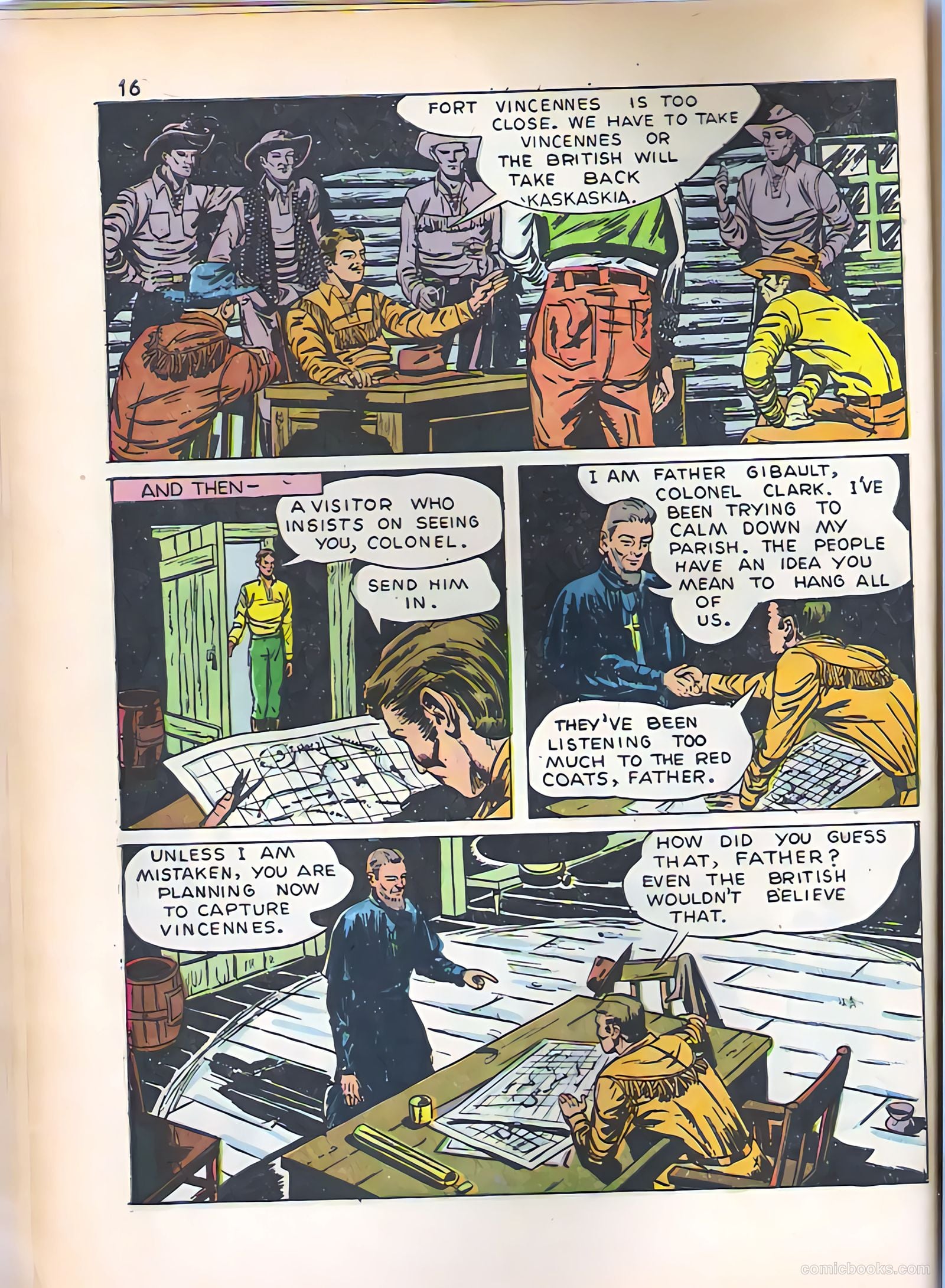 God's Heroes in America #1 (1956) — page 17
