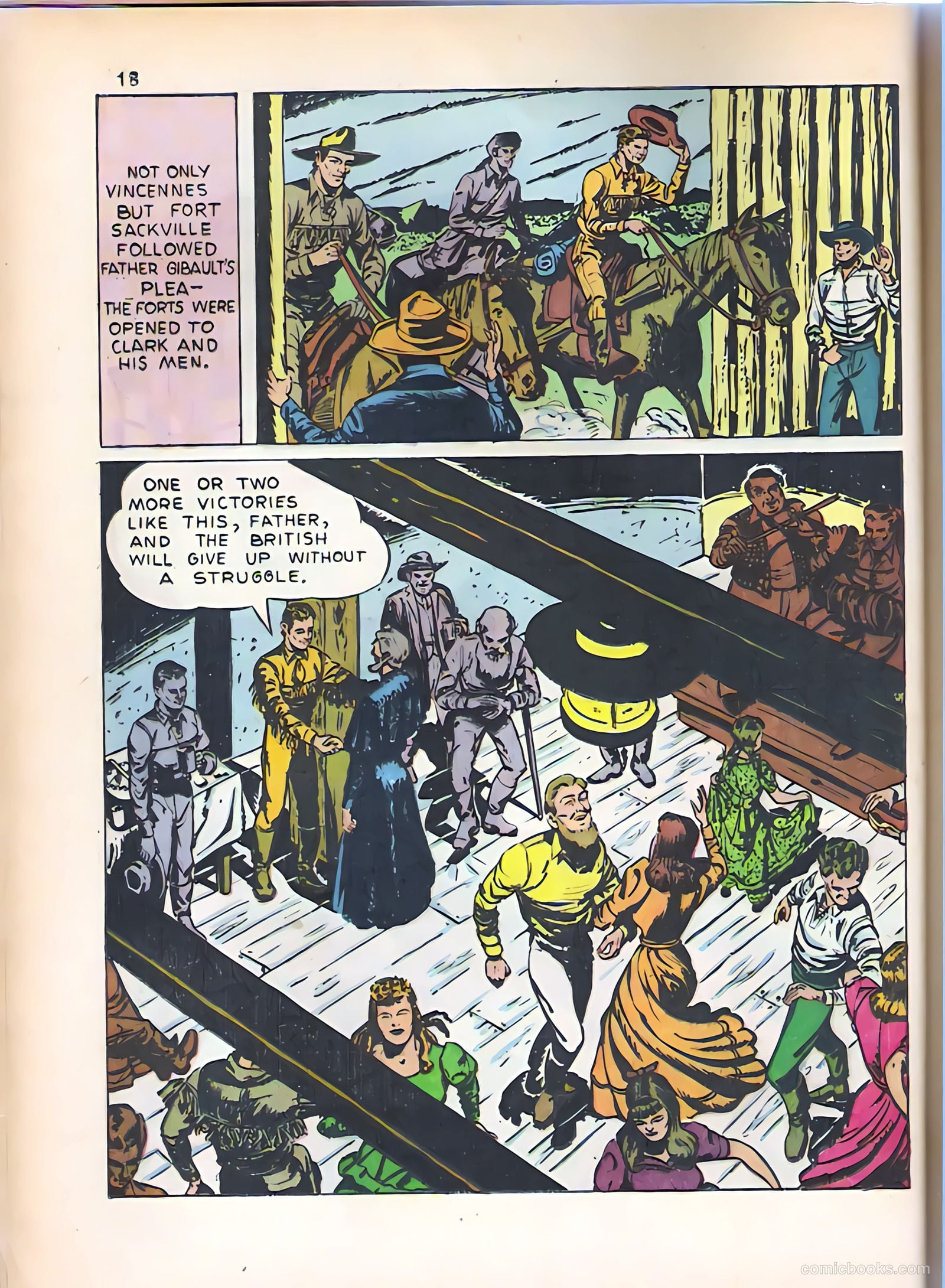 God's Heroes in America #1 (1956) — page 19